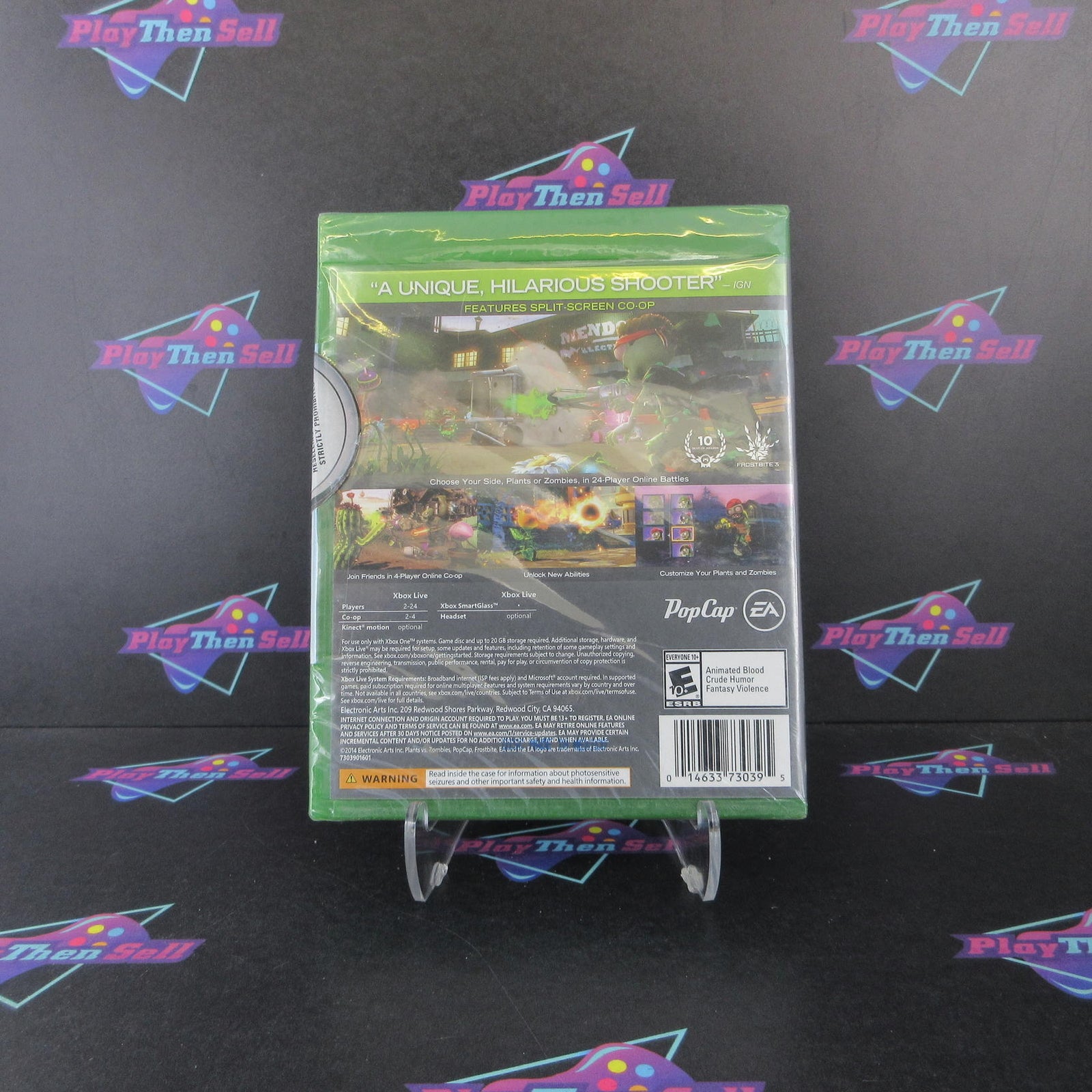 Plants vs Zombies Garden Warfare Xbox One Brand New - Sealed