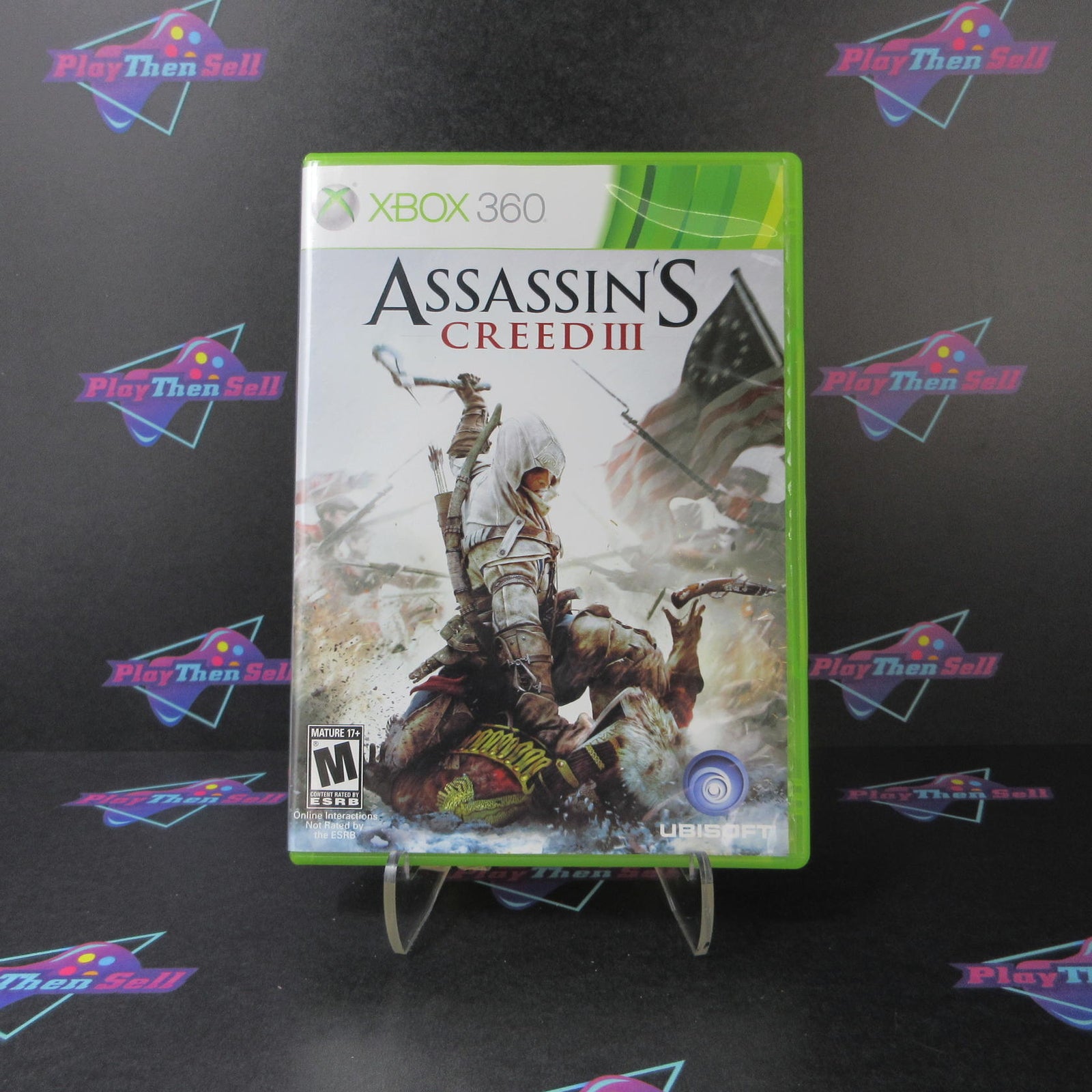 Assassin's Creed III 3 Xbox 360 Complete - 1 Year Warranty VG