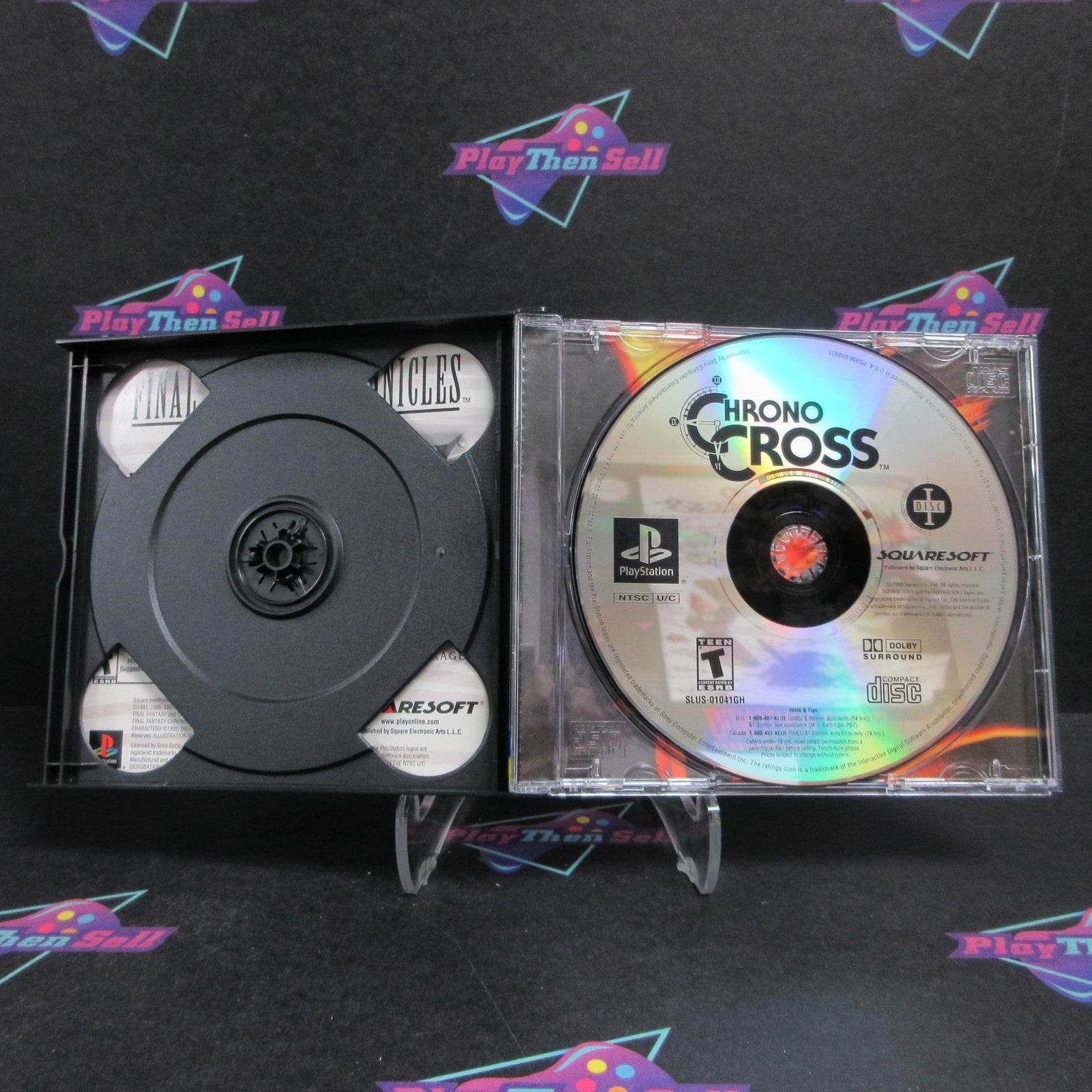 Chrono Cross PS1 PlayStation 1 GH + Reg Card Complete - 1 Year Warranty EX Cond
