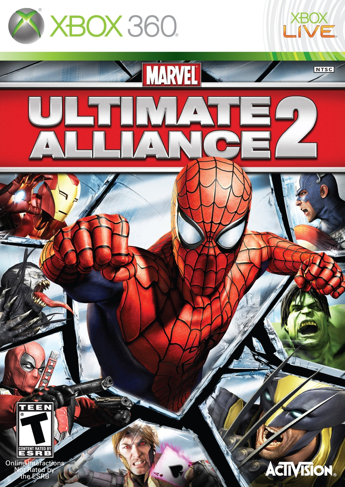 Marvel Ultimate Alliance 2 Xbox 360 Complete - 1 Year Warranty EX Cond