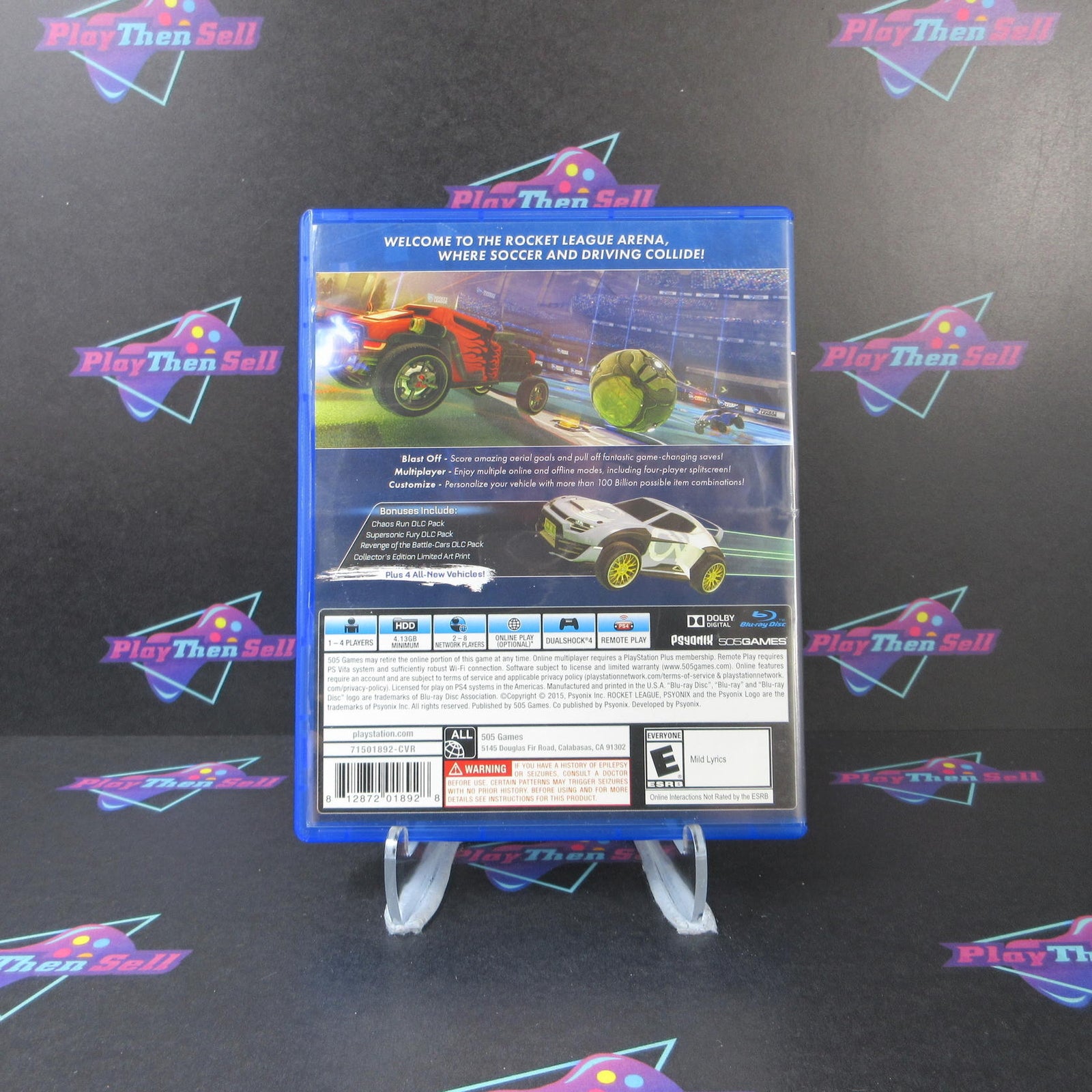 Rocket League Collector's Edition PlayStation 4 - 1 Year Warranty VG