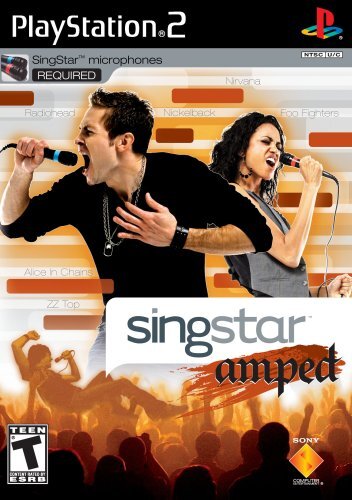 SingStar Amped PS2 PlayStation 2 AD Complete - (See Pics)
