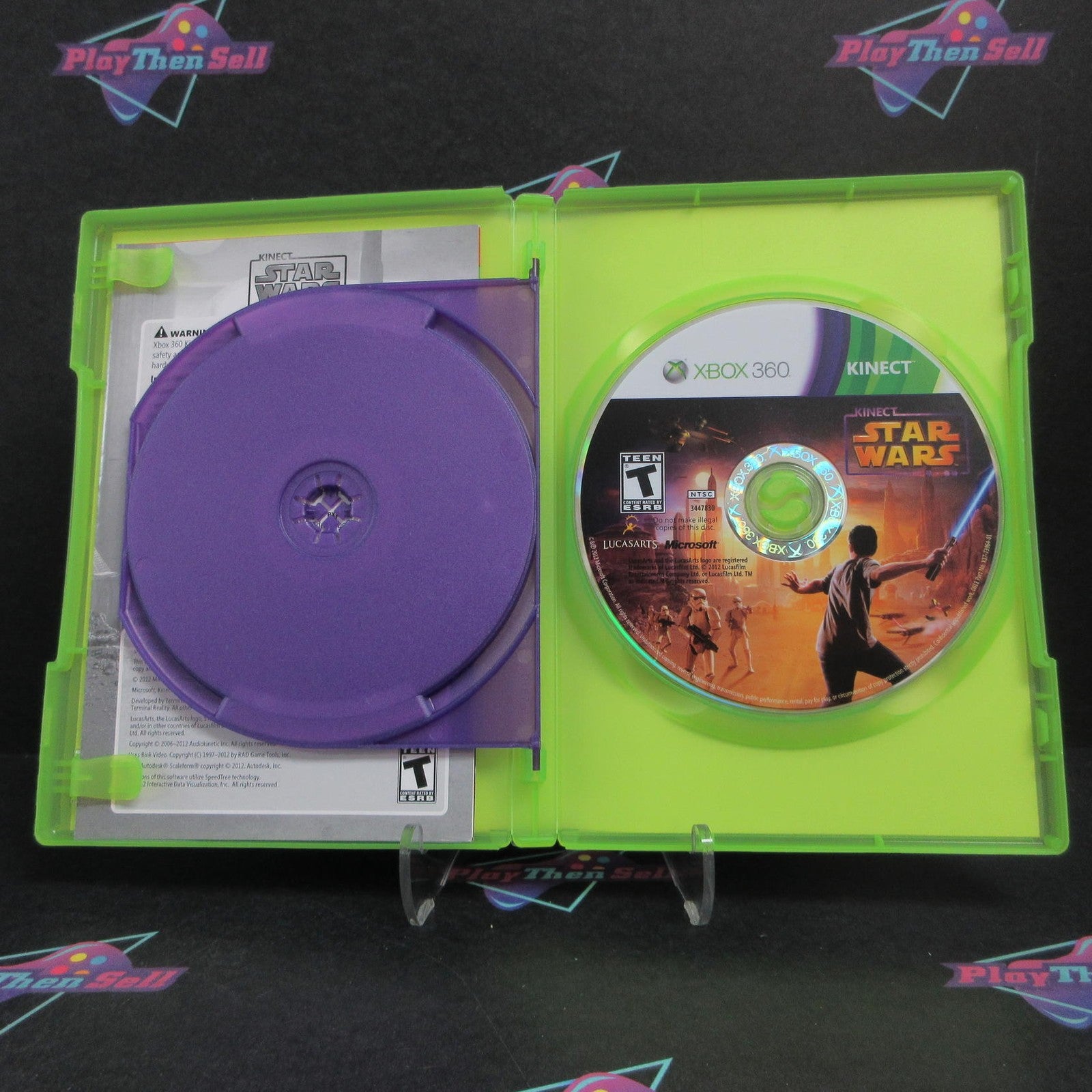 Kinect Star Wars Xbox 360 + Demo Disc Complete - 1 Year Warranty EX Cond