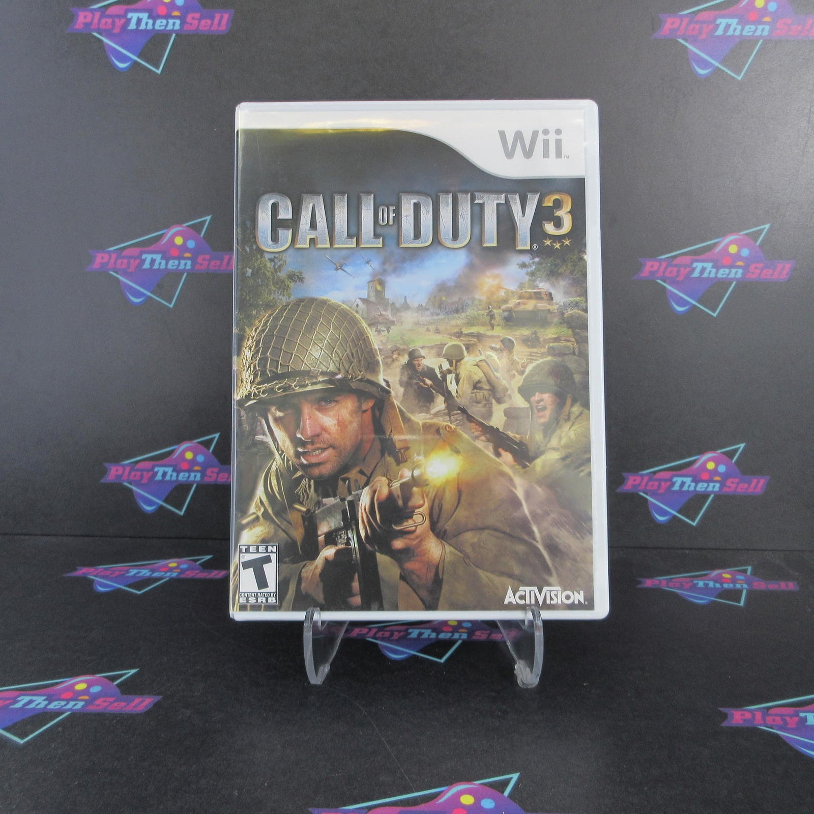 Call Of Duty 3 Nintendo Wii Complete - 1 Year Warranty VG