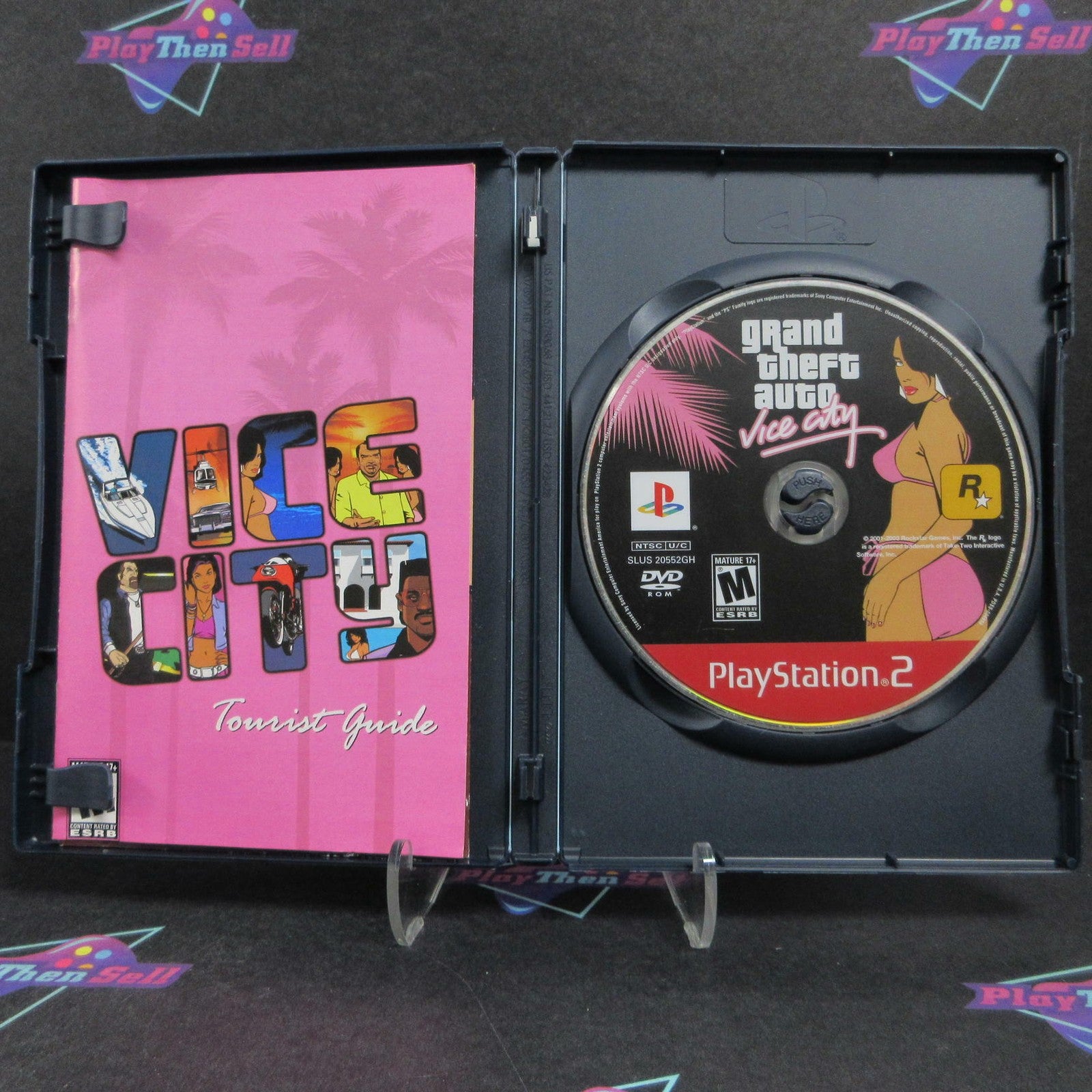 Grand Theft Auto Double Pack PS2 GH + Maps / Reg Card Complete  - 1 Year Warra..