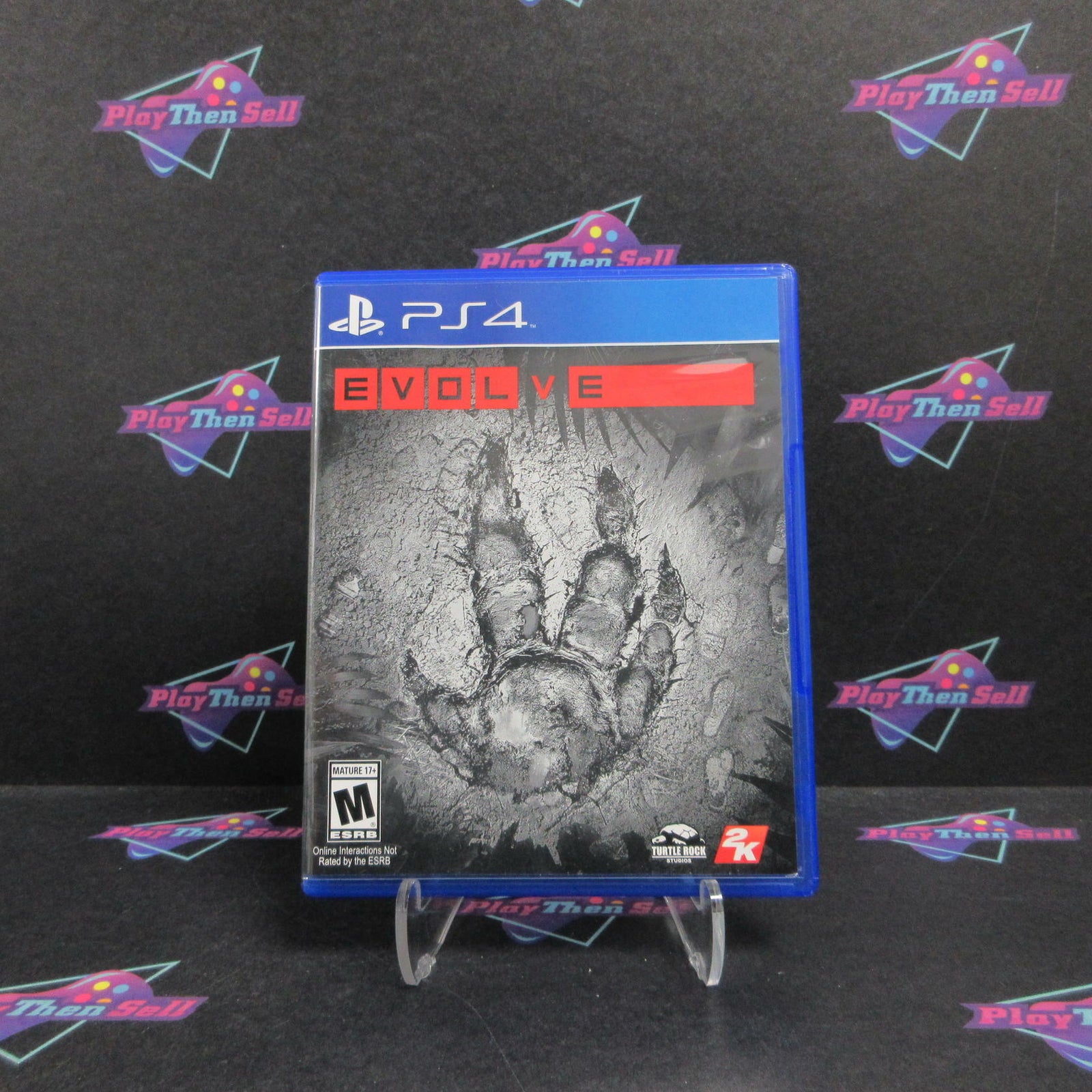 Evolve PS4 PlayStation 4 Complete - 1 Year Warranty EX Cond