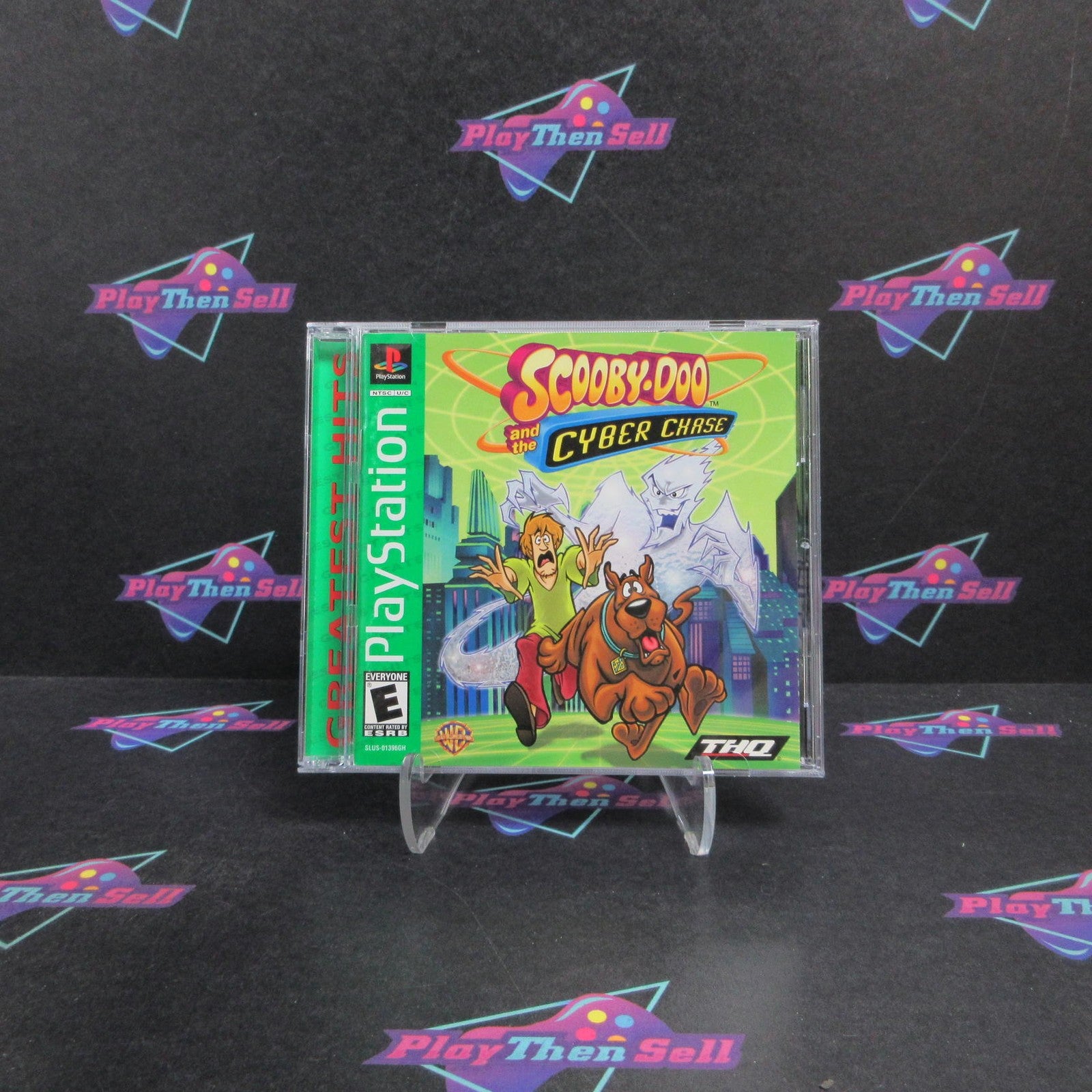 Scooby-Doo and the Cyber Chase PS1 PlayStation 1 GH Complete  - 1 Year Warrant..