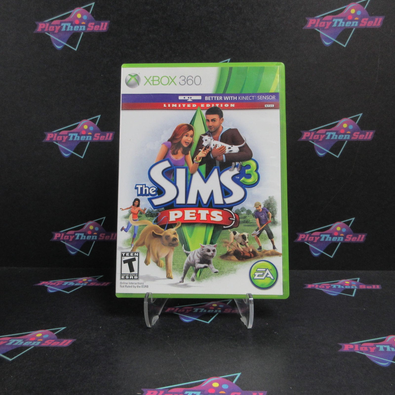 The Sims 3 Pets Limited Edition Xbox 360 Complete - 1 Year Warranty EX Cond
