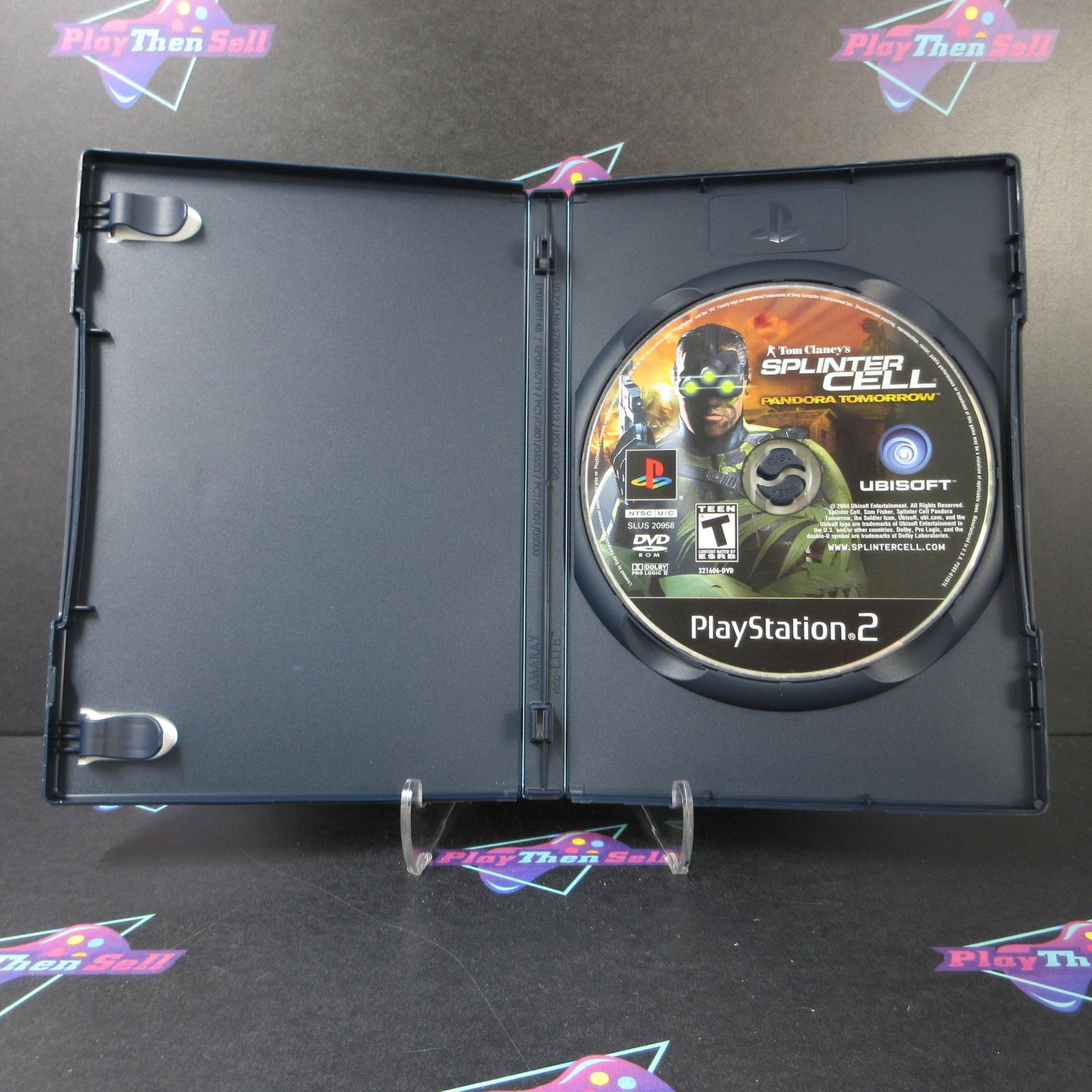 Splinter Cell Pandora Tomorrow PS2 PlayStation 2 - 1 Year Warranty VG