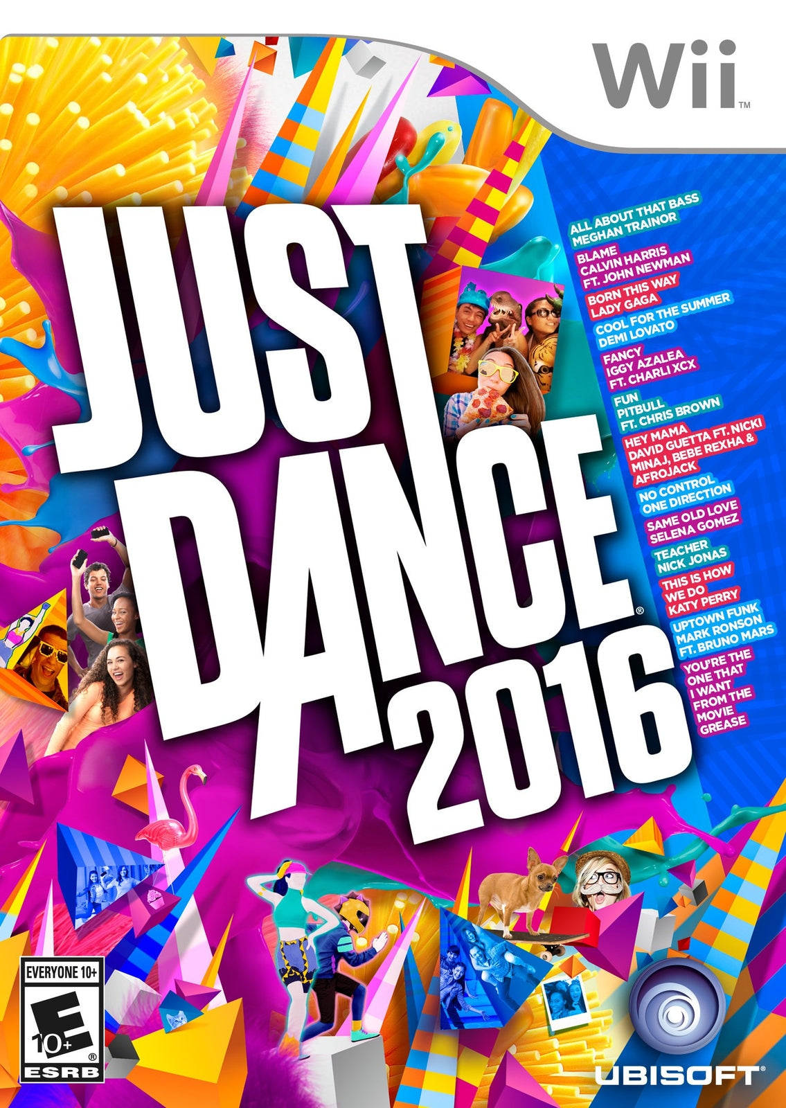 Just Dance 2016 Nintendo Wii Complete - 1 Year Warranty EX Cond
