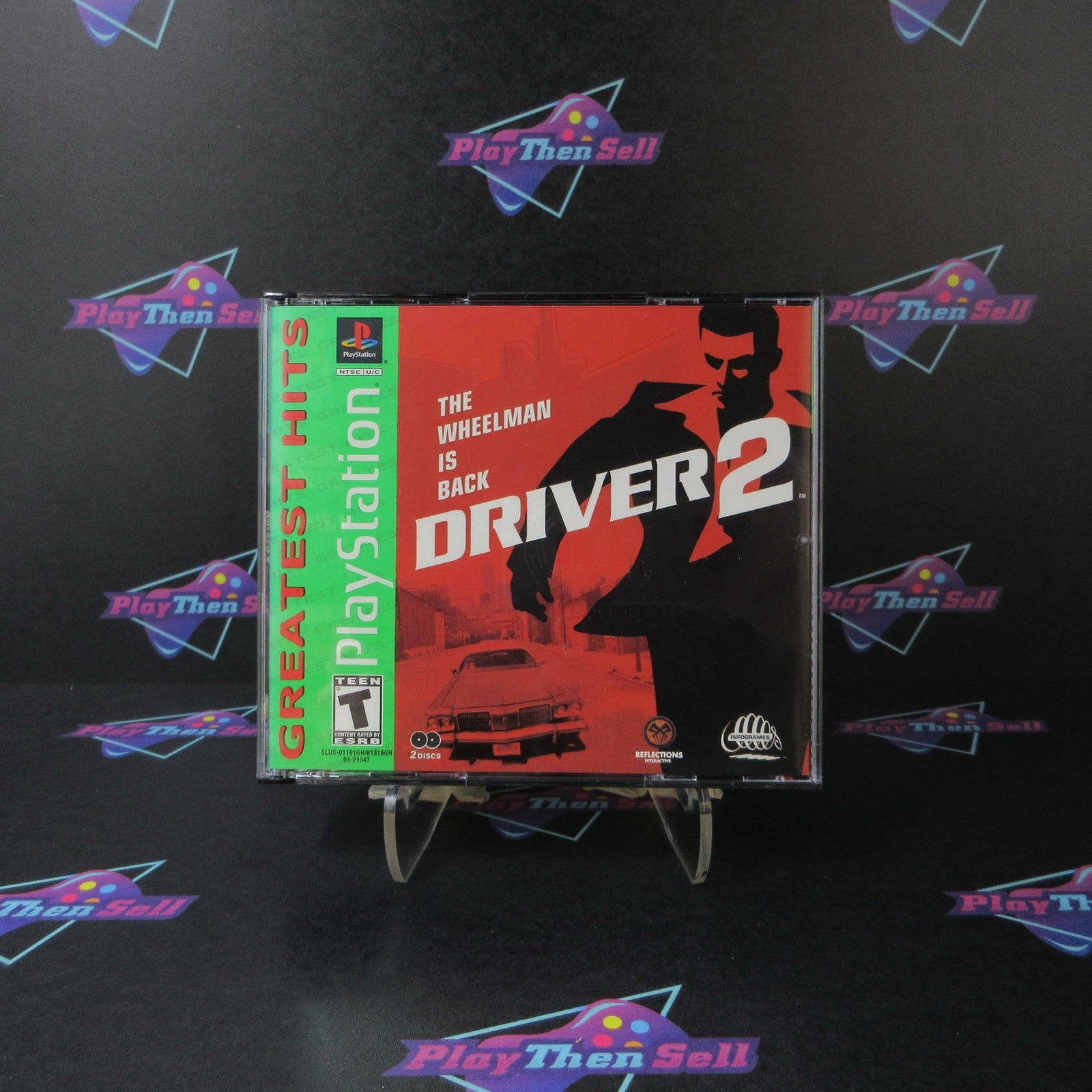 Driver 2 PS1 PlayStation 1 GH Complete - 1 Year Warranty EX Cond