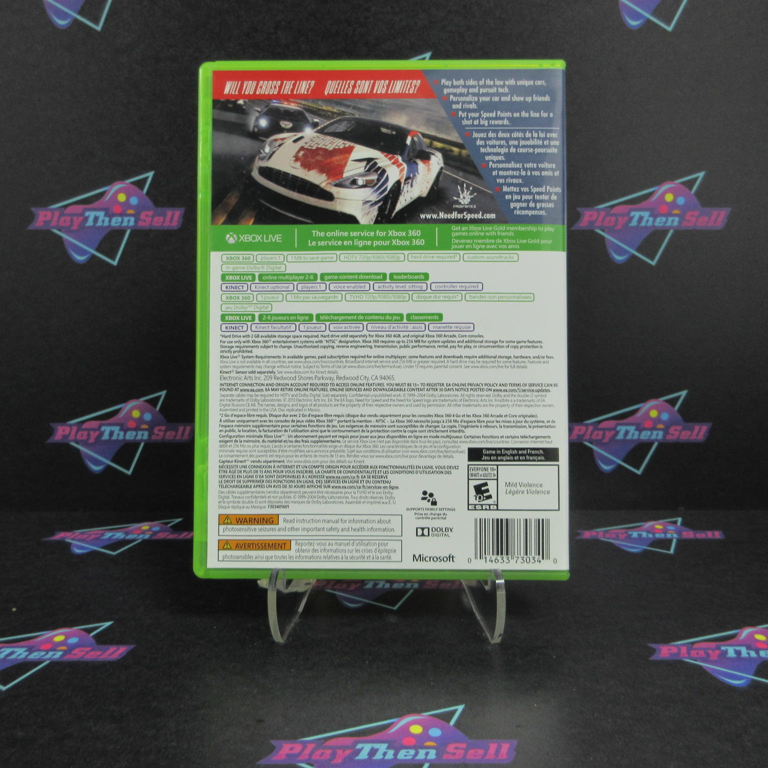 Need for Speed Rivals Xbox 360 Complete - 1 Year Warranty EX Cond