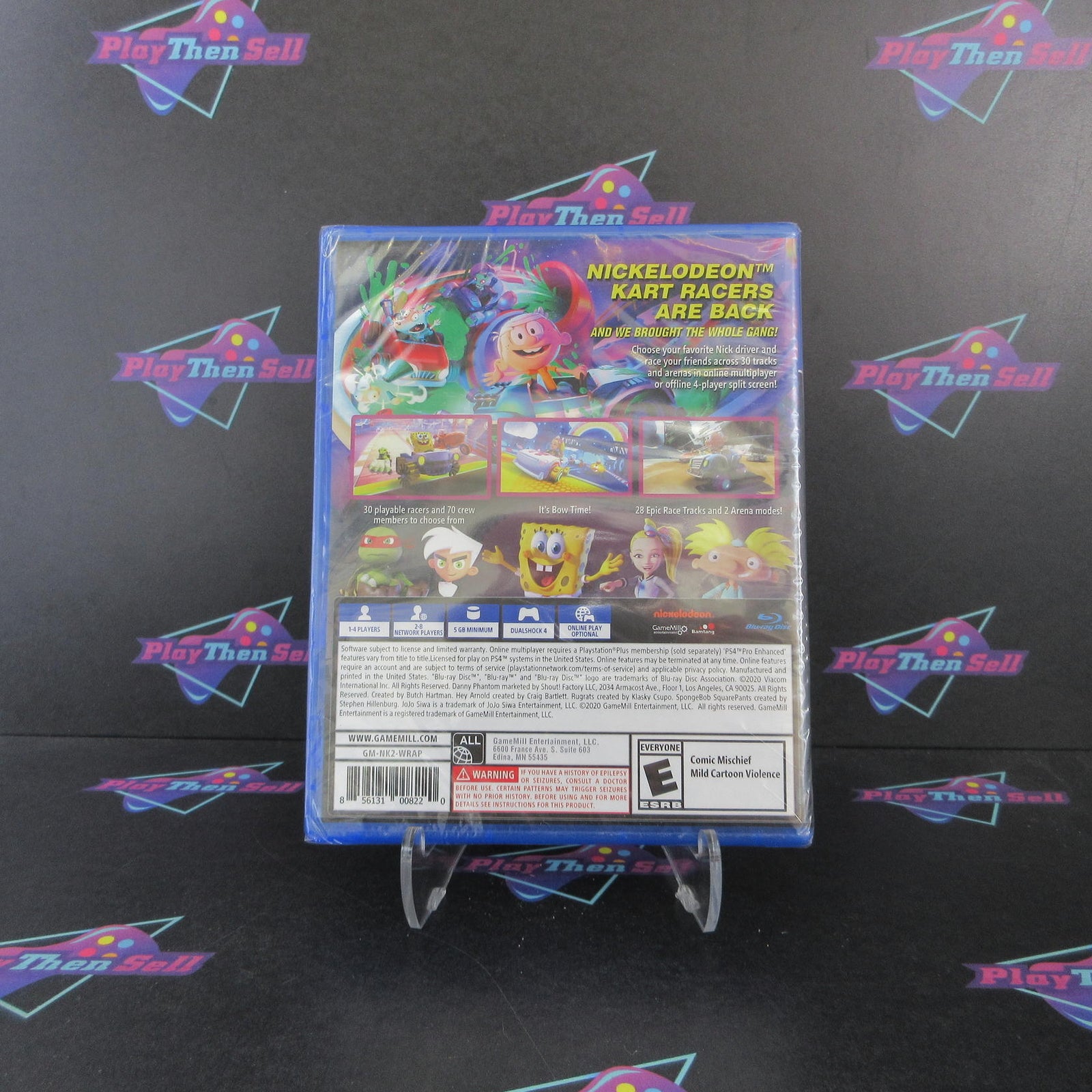 Nickelodeon Kart Racers 2 Grand Prix PS4 PlayStation 4 Brand New - Sealed