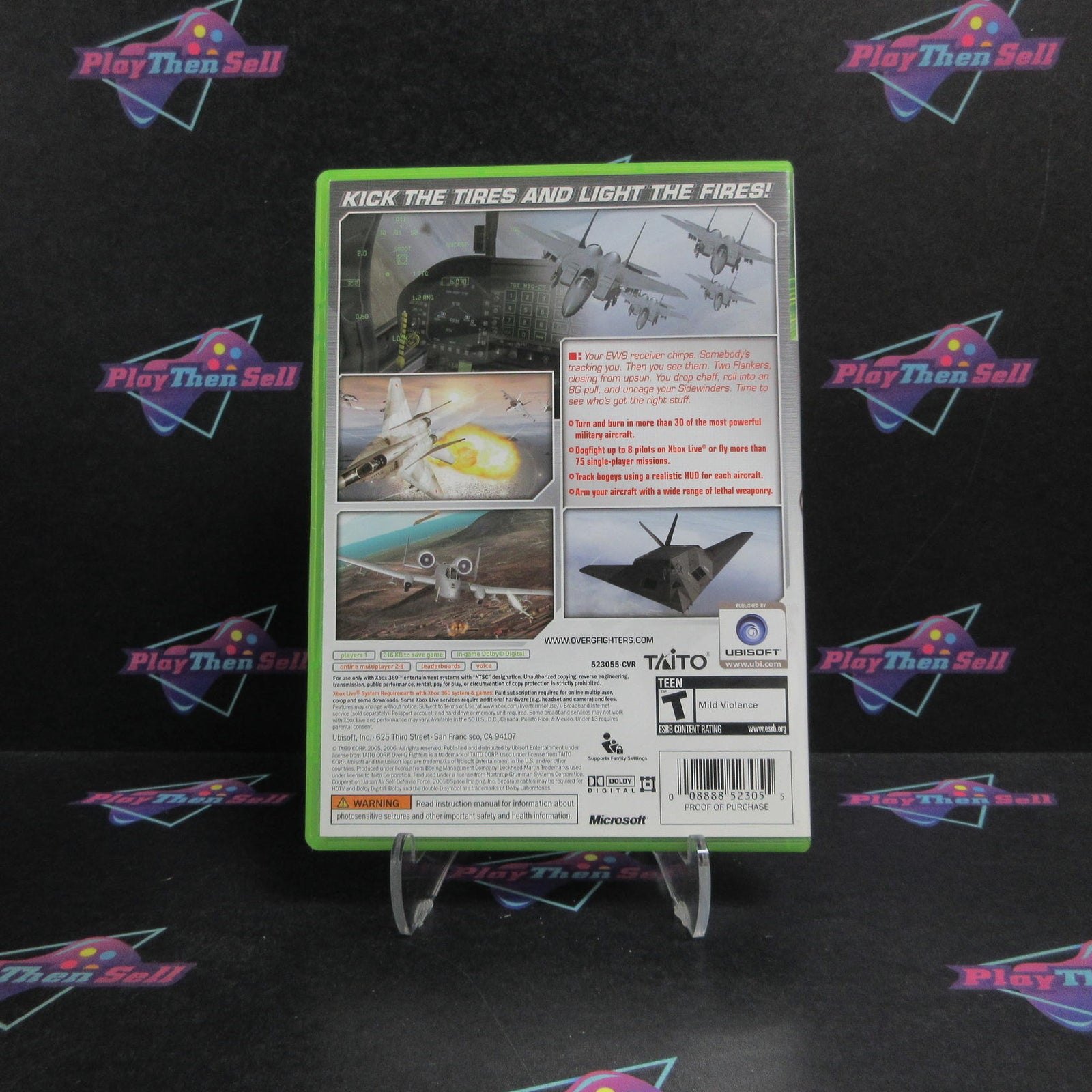 Over G Fighters Xbox 360 Complete - 1 Year Warranty EX Cond