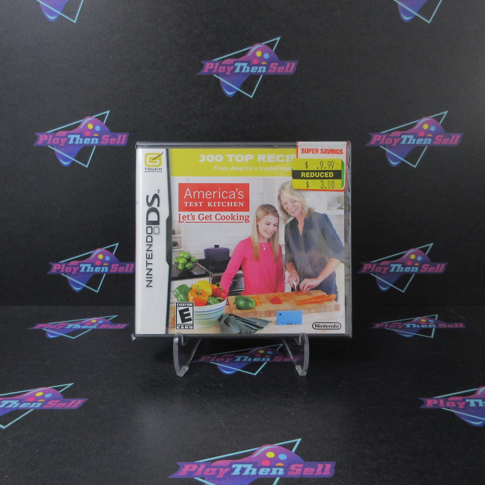America's Test Kitchen Let's Get Cooking Nintendo DS Brand New - Sealed