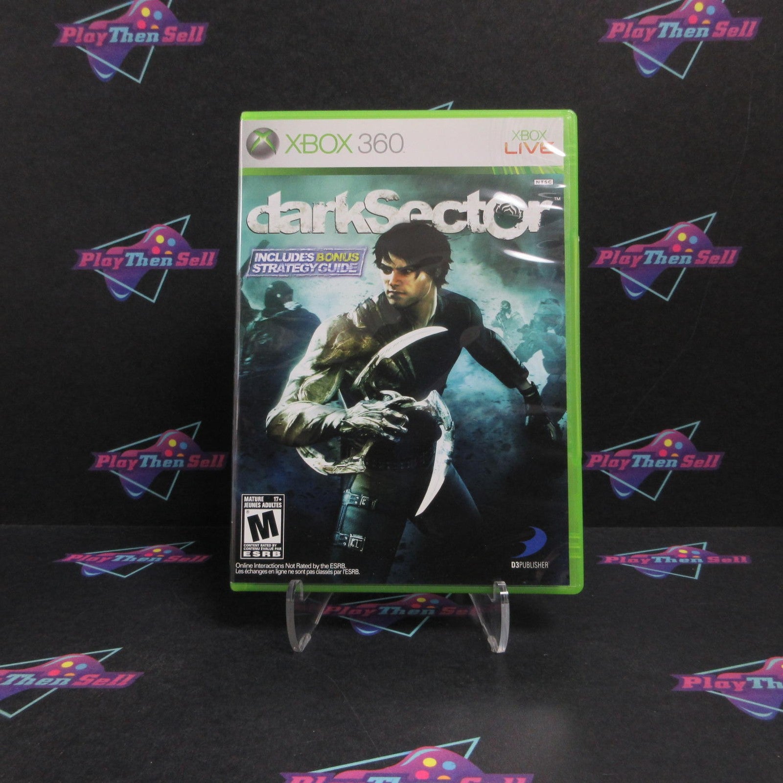 Dark Sector Xbox 360 + Mini Guide Complete - 1 Year Warranty EX Cond