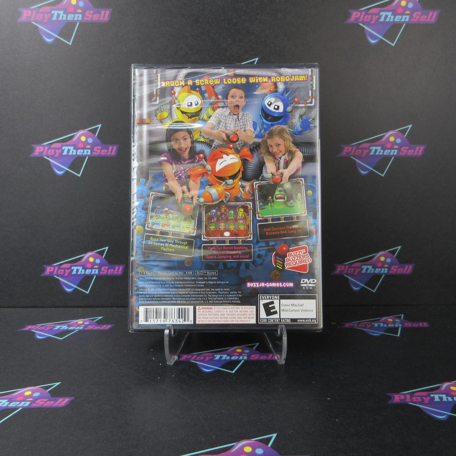 Buzz Junior Robo Jam PS2 PlayStation 2 Brand New - Sealed