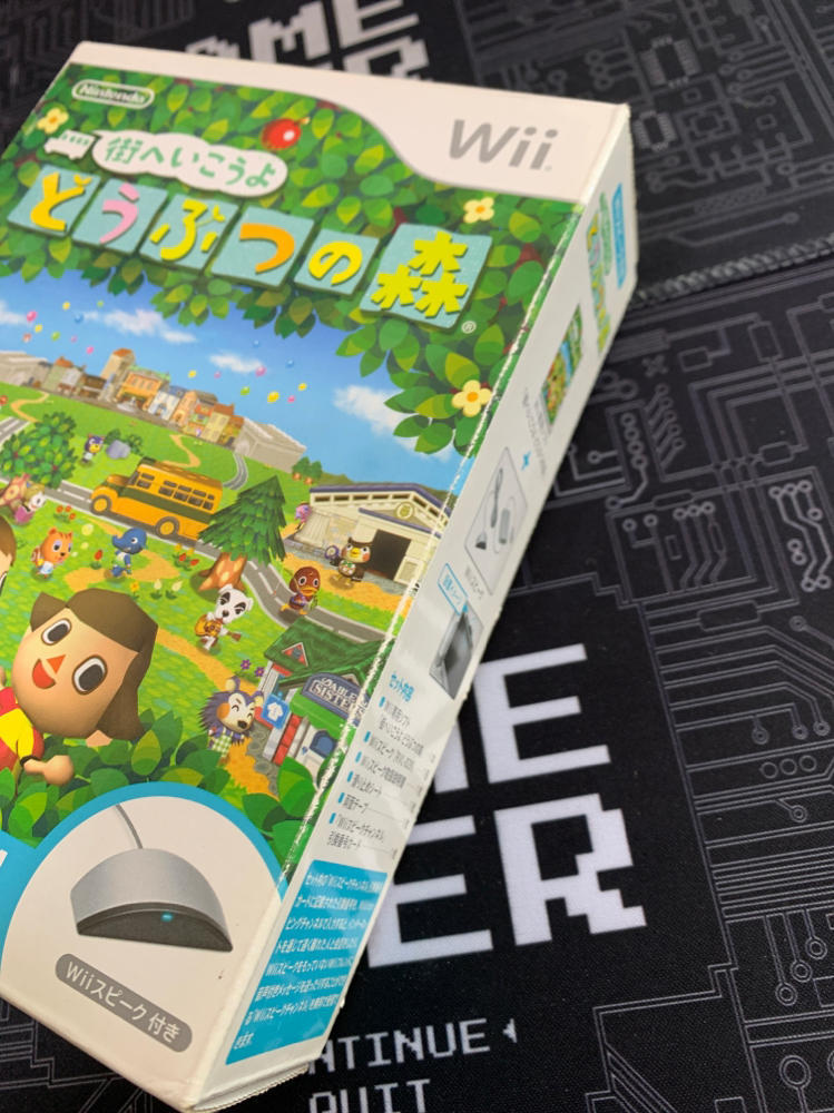 Animal Crossing Nintendo Wii + Wii Speak Japanese - Japan Import (See Pics)