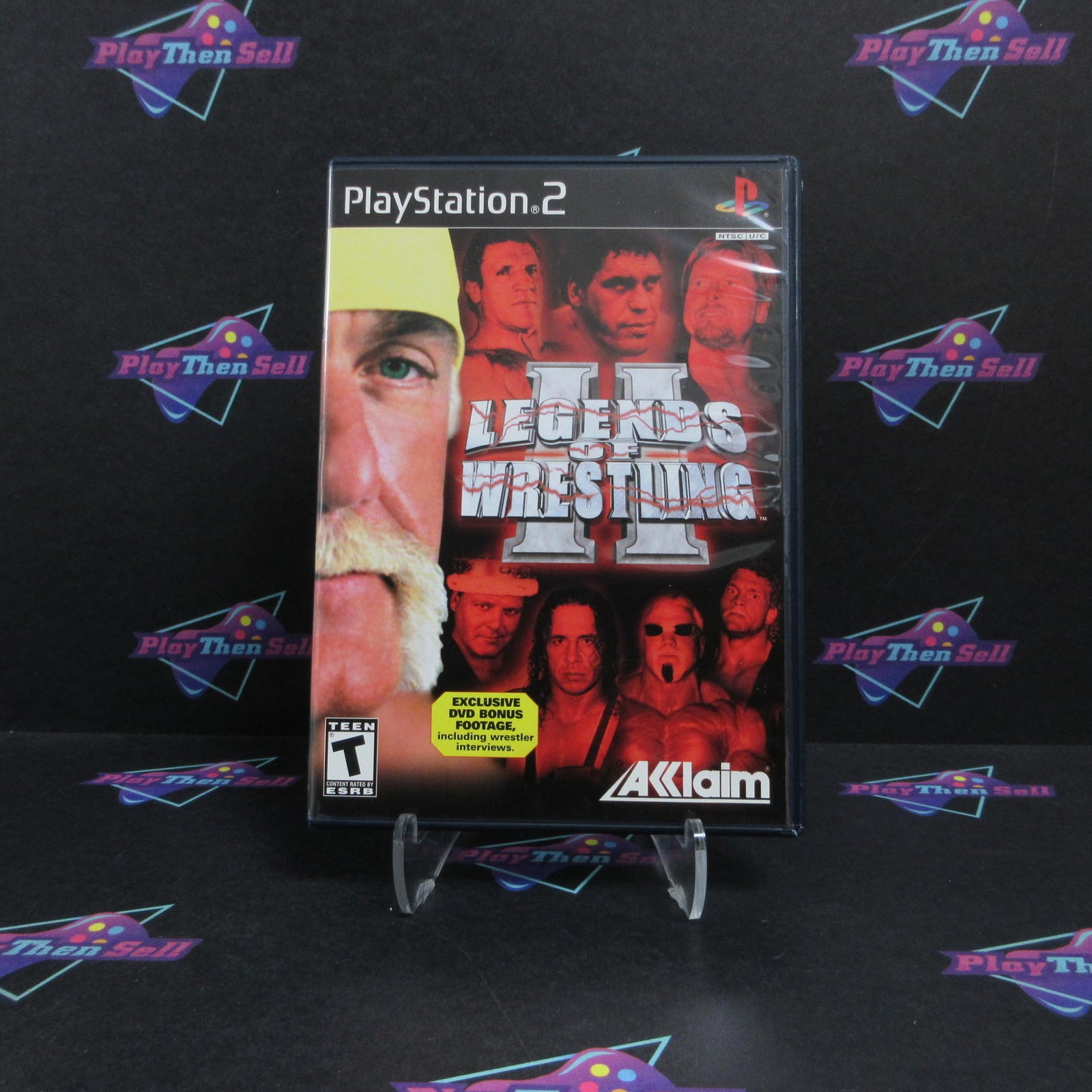 Legends of Wrestling II PS2 PlayStation 2 + Reg Card Complete  - 1 Year Warran..