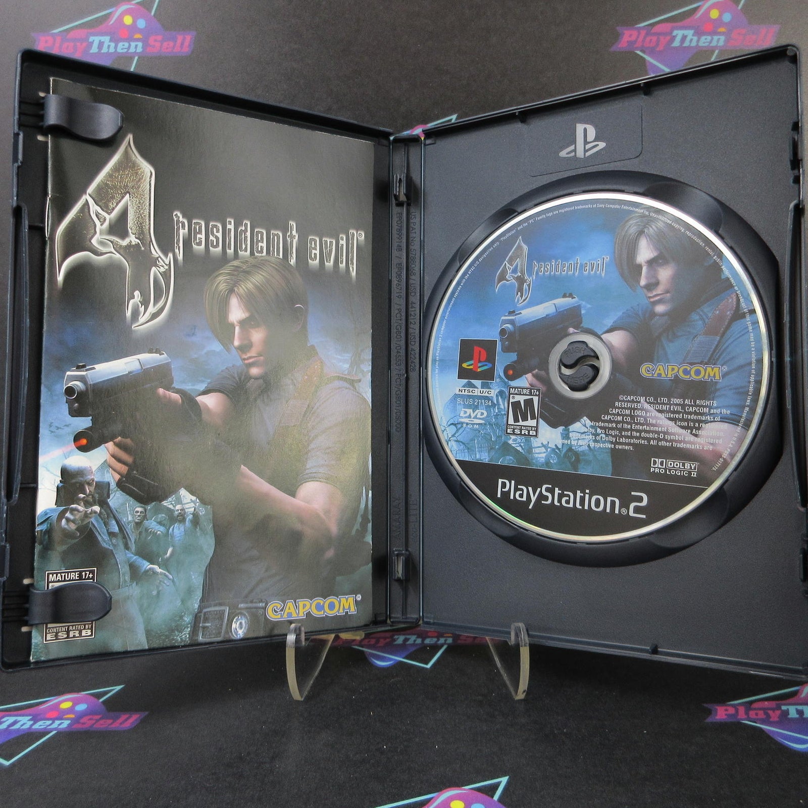 Resident Evil 4 PS2 PlayStation 2 Complete - 1 Year Warranty EX Cond