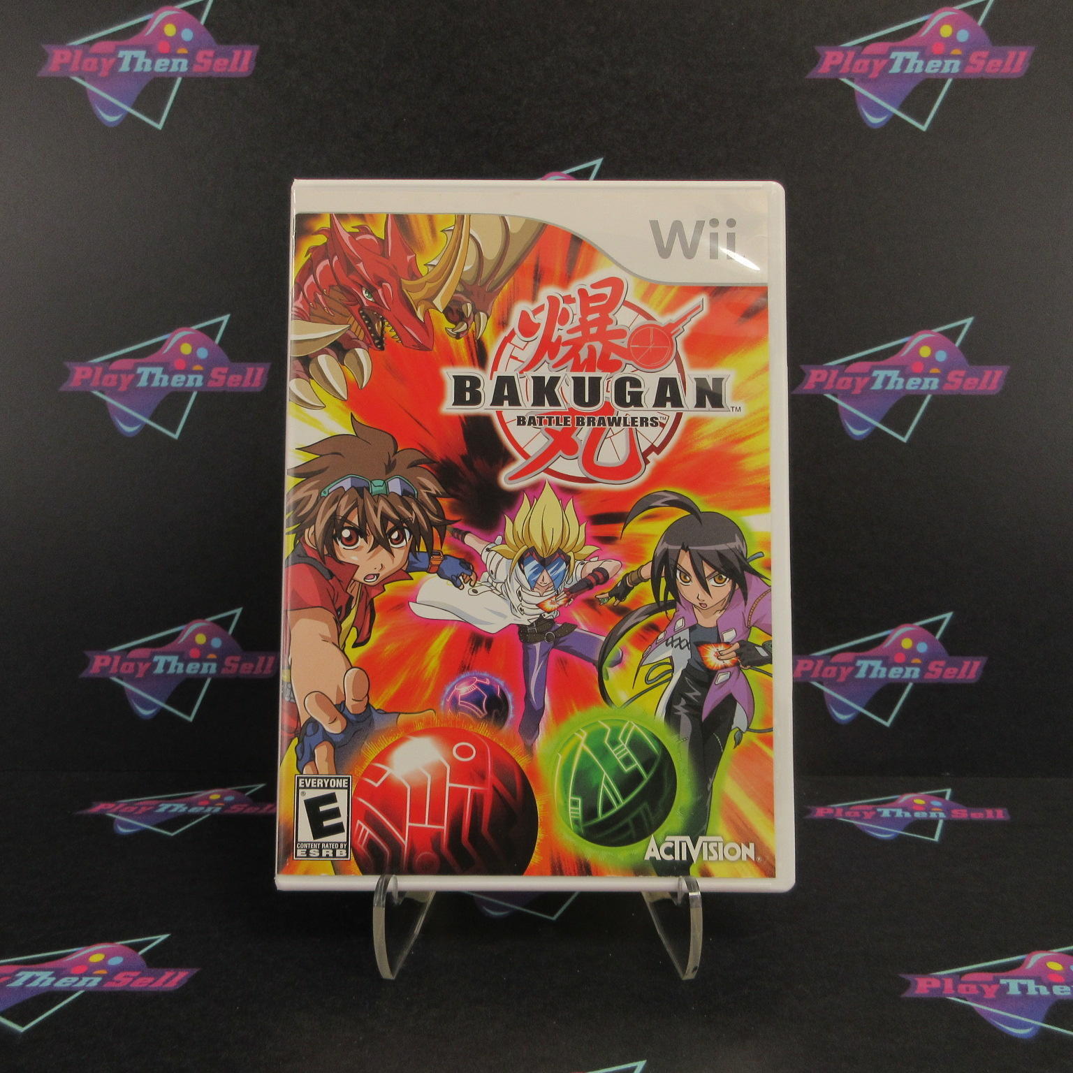 Bakugan Battle Brawlers Nintendo Wii Complete - 1 Year Warranty EX Cond