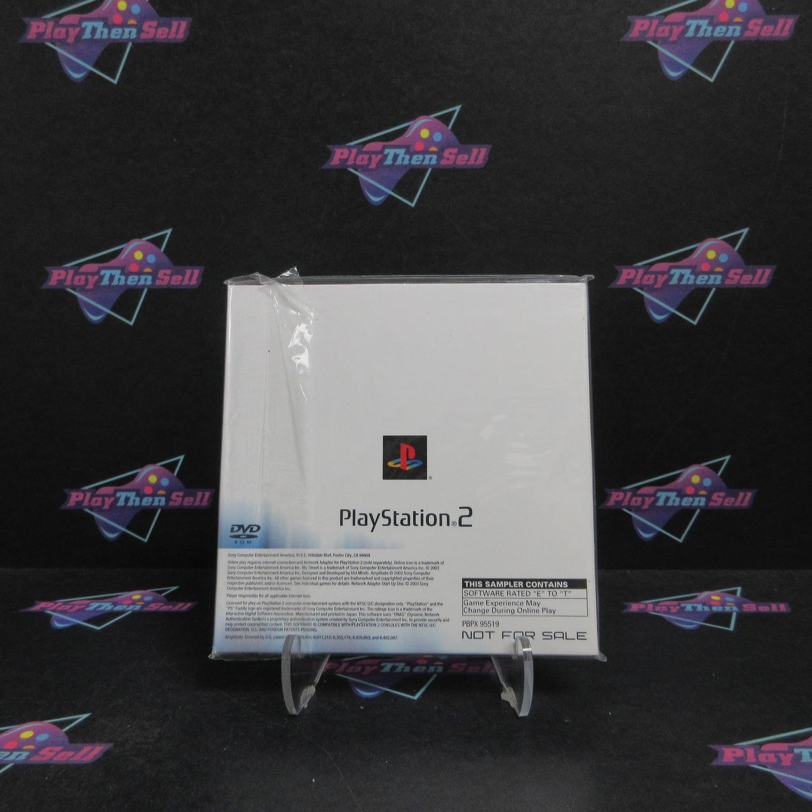 Network Adaptor Start Up Disc V2.0 PS2 PlayStation 2 Brand New - Sealed