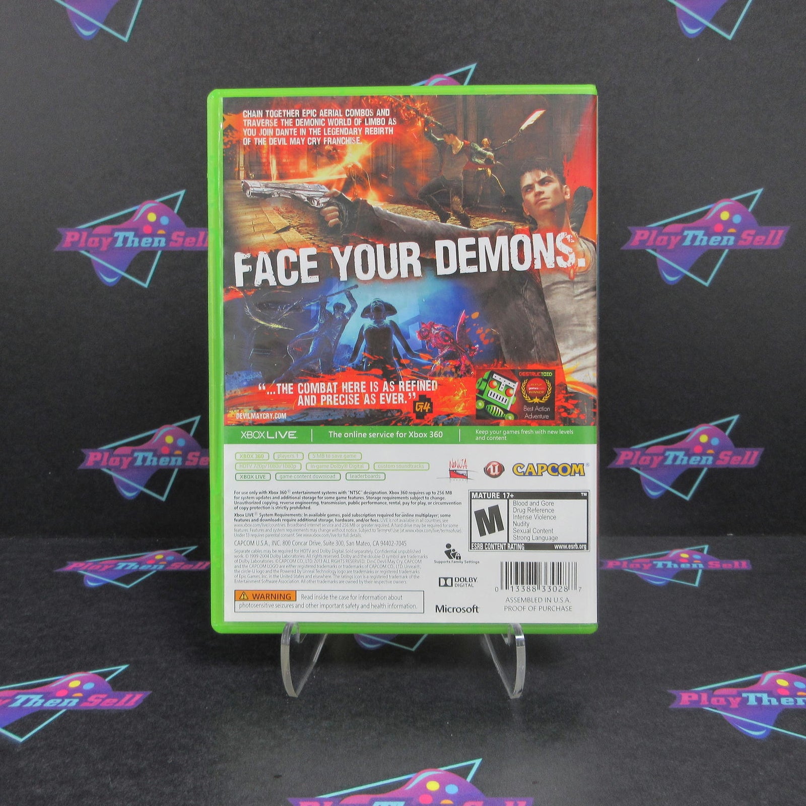 DMC Devil May Cry Xbox 360 - Complete CIB