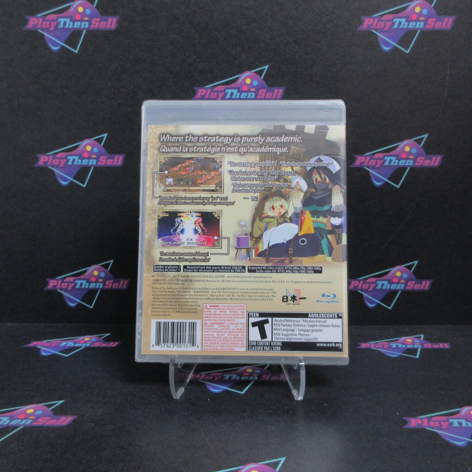 Disgaea 3 Absence of Justice PS3 PlayStation 3 Brand New - Sealed