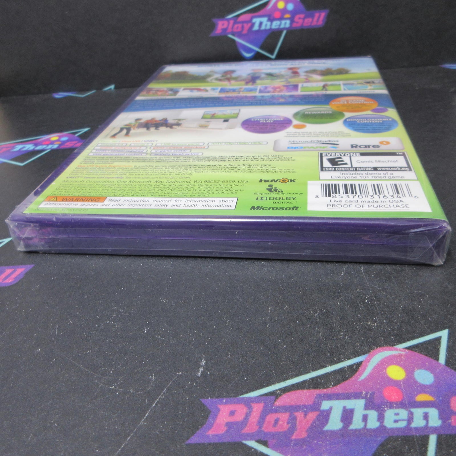 Kinect Sports Season Two Xbox 360 Brand New - Sealed
