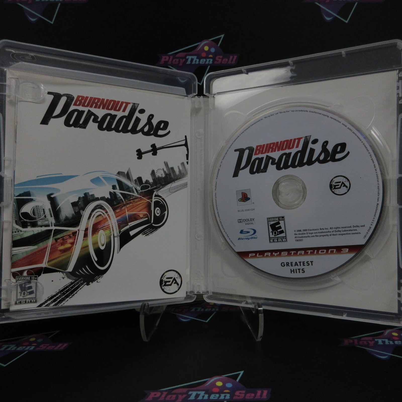 Burnout Paradise PS3 PlayStation 3 GH Complete - 1 Year Warranty EX Cond