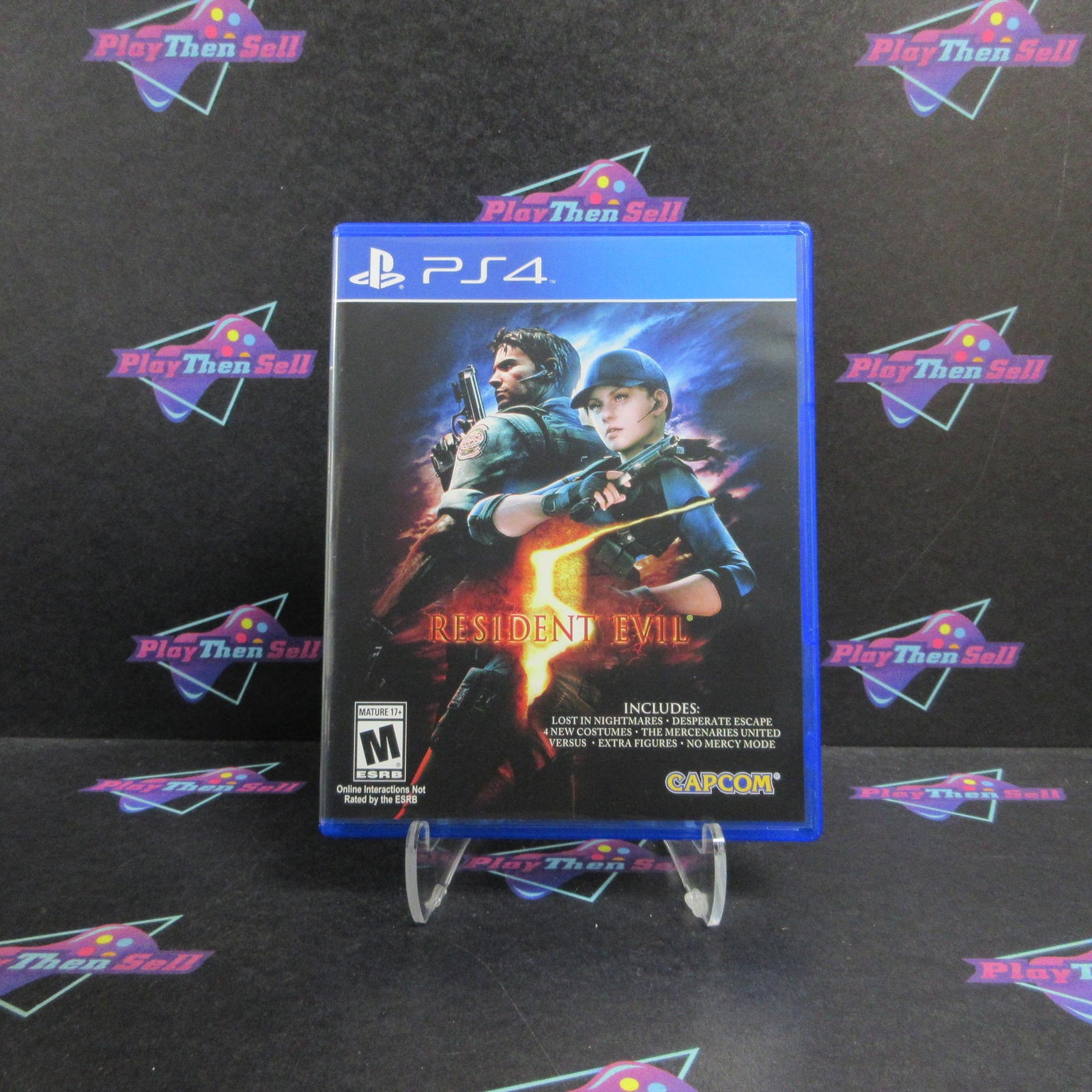 Resident Evil 5 PS4 PlayStation 4 Complete - 1 Year Warranty EX Cond