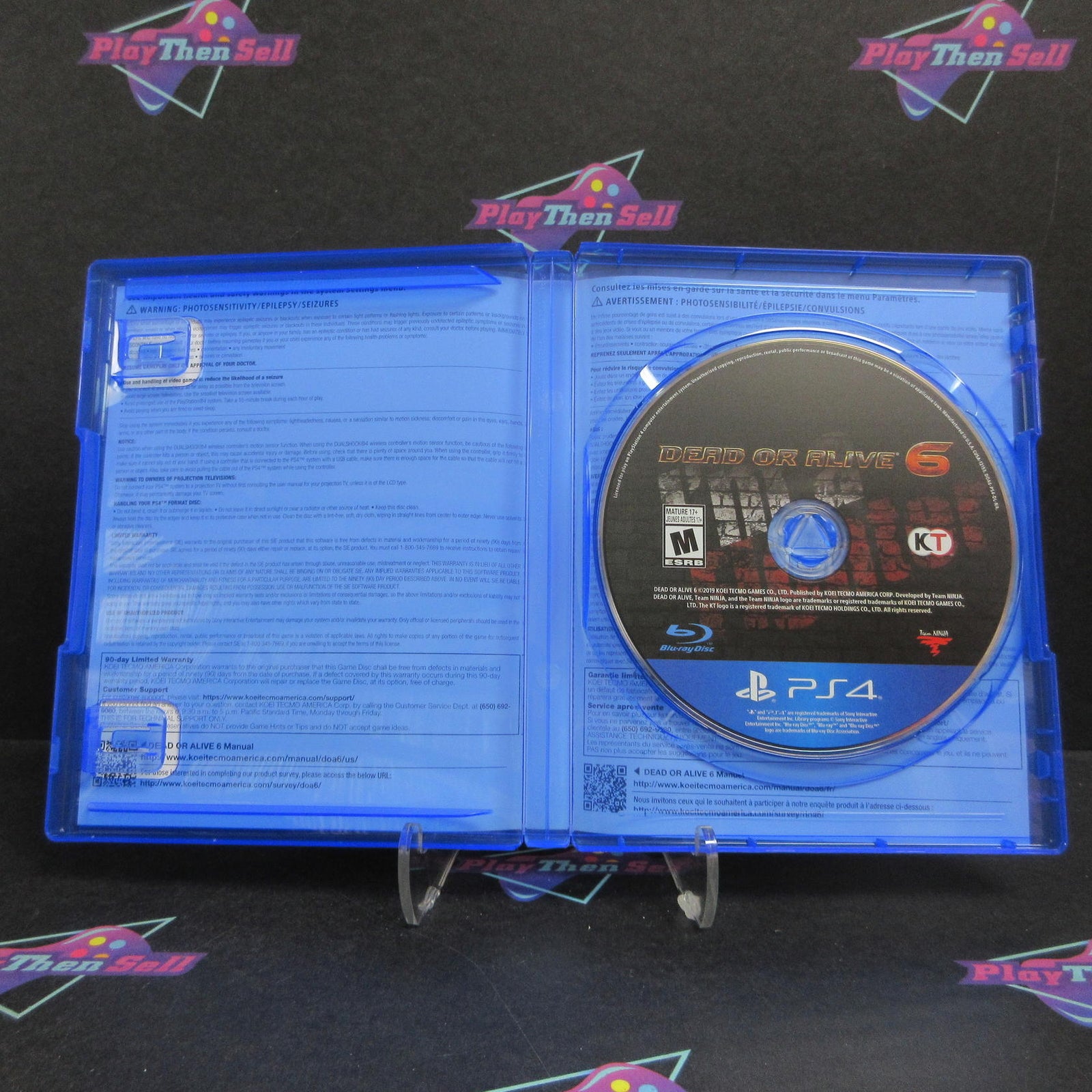 Dead or Alive 6 PS4 PlayStation 4 Complete - 1 Year Warranty EX Cond