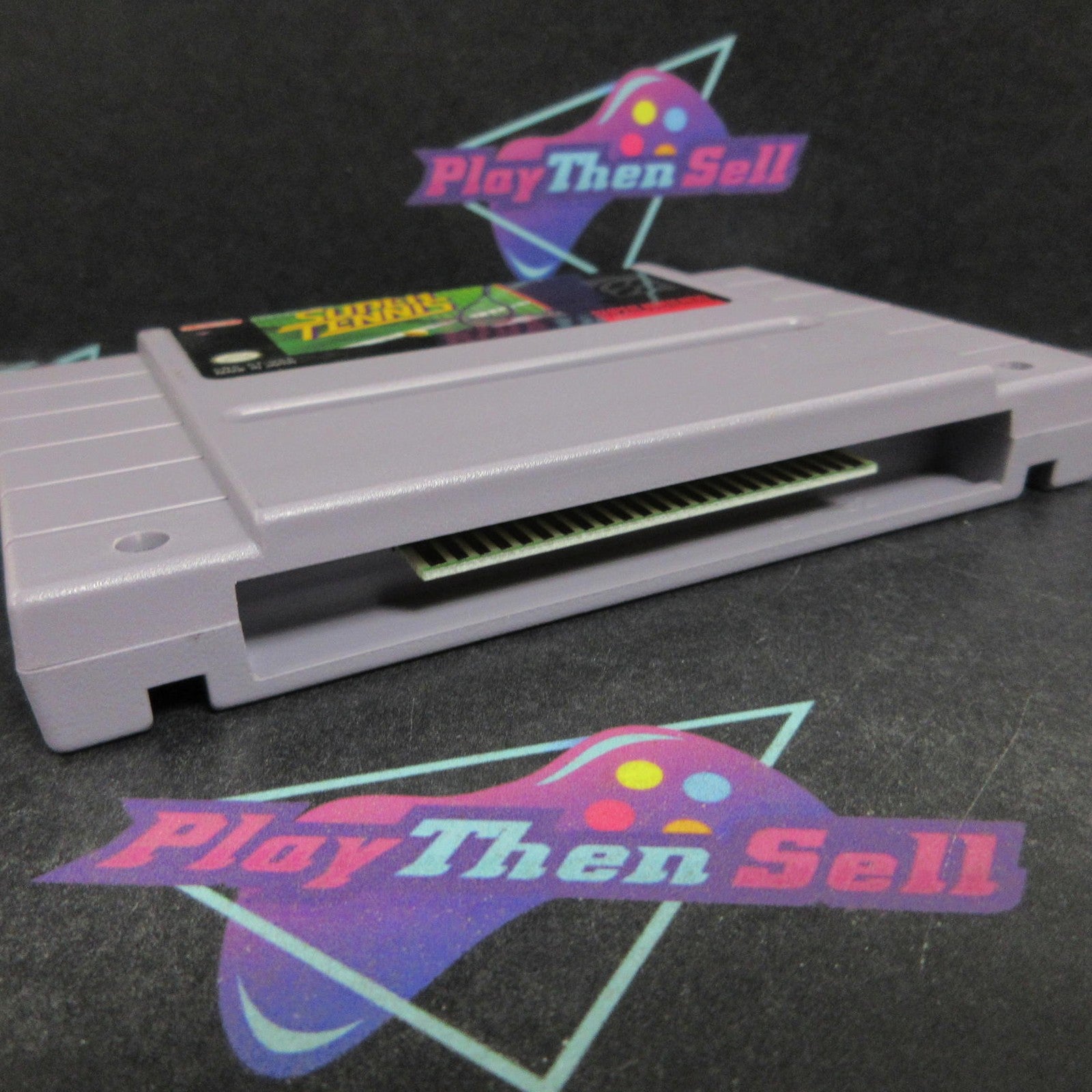 Super Tennis Super Nintendo SNES + Manual - Cart Only Excellent