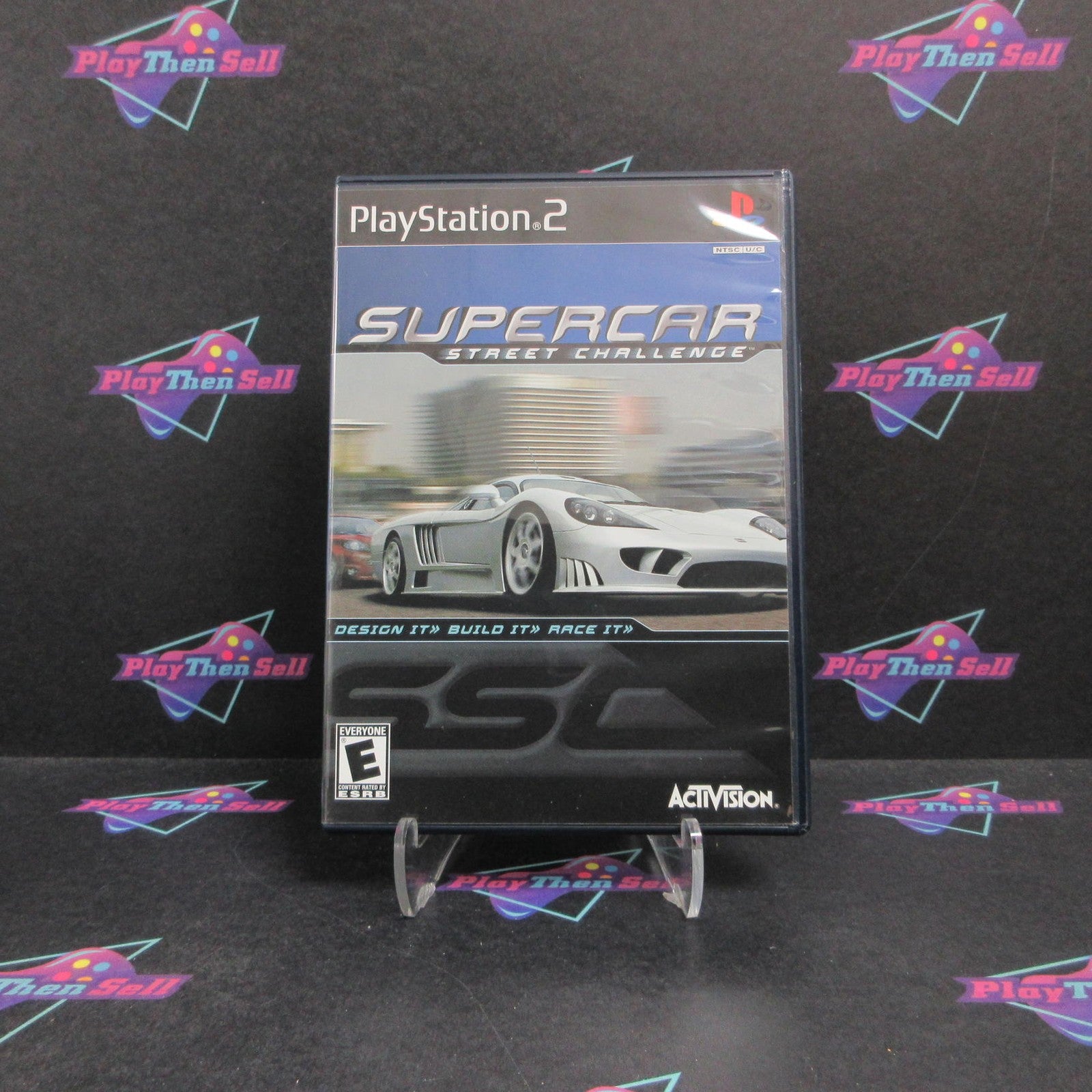 Supercar Street Challenge PS2 PlayStation 2 Complete - 1 Year Warranty EX Cond