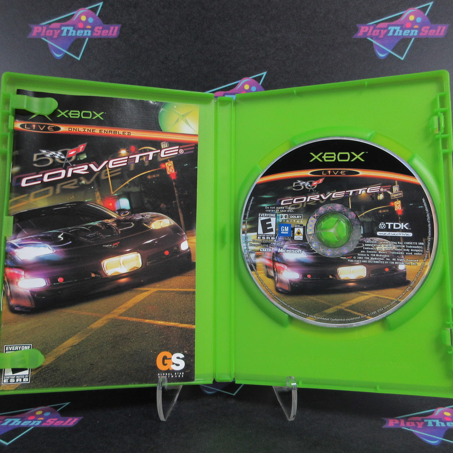 Corvette Xbox Complete - 1 Year Warranty VG