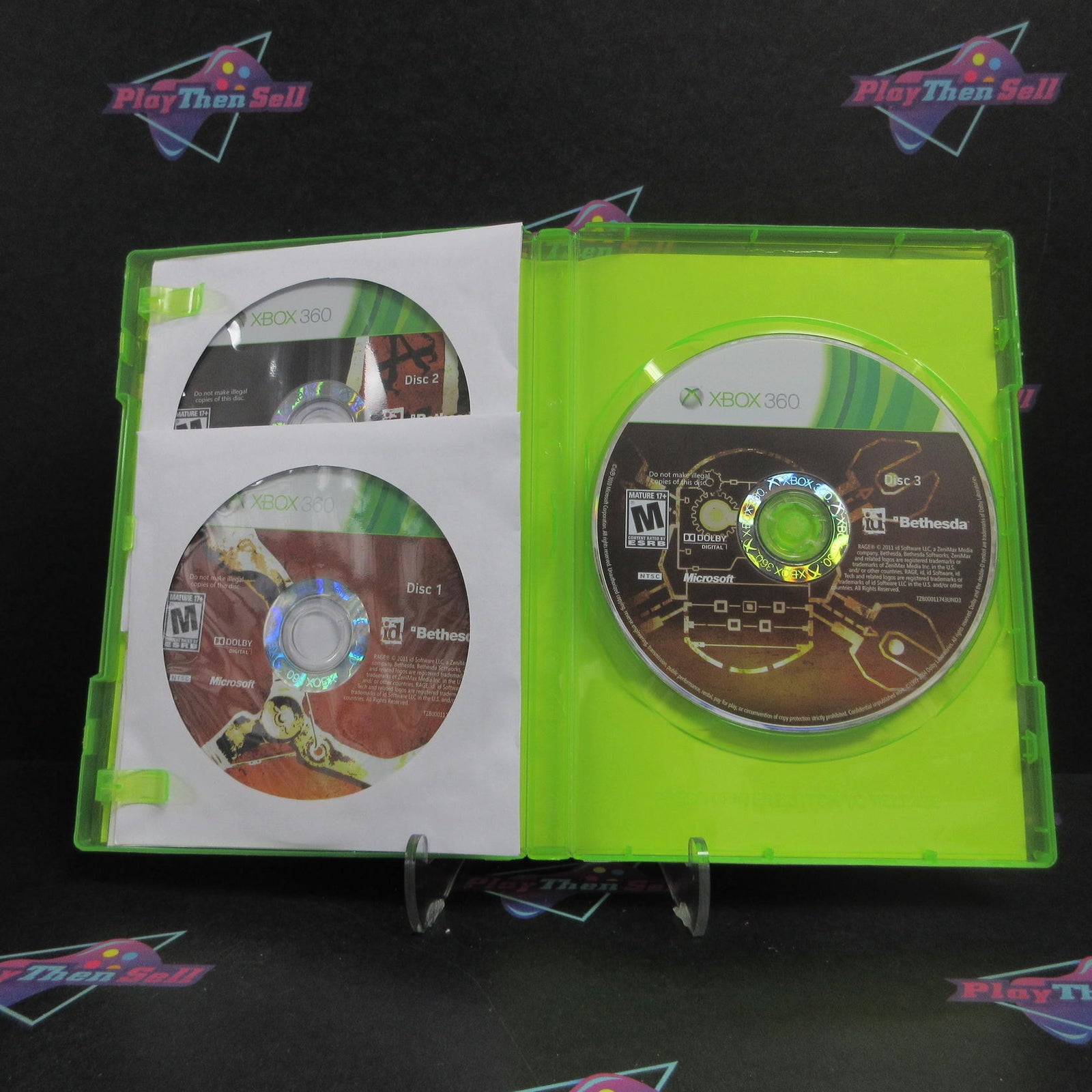 Rage Anarchy Edition Xbox 360 Complete - 1 Year Warranty EX Cond
