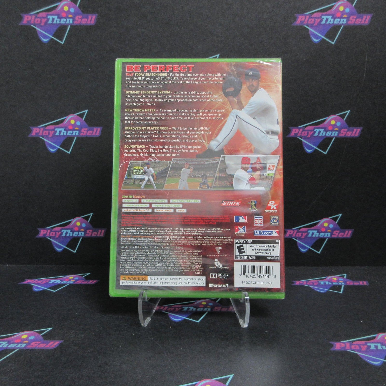 Major League Baseball 2K12 Xbox 360 Brand New - Sealed