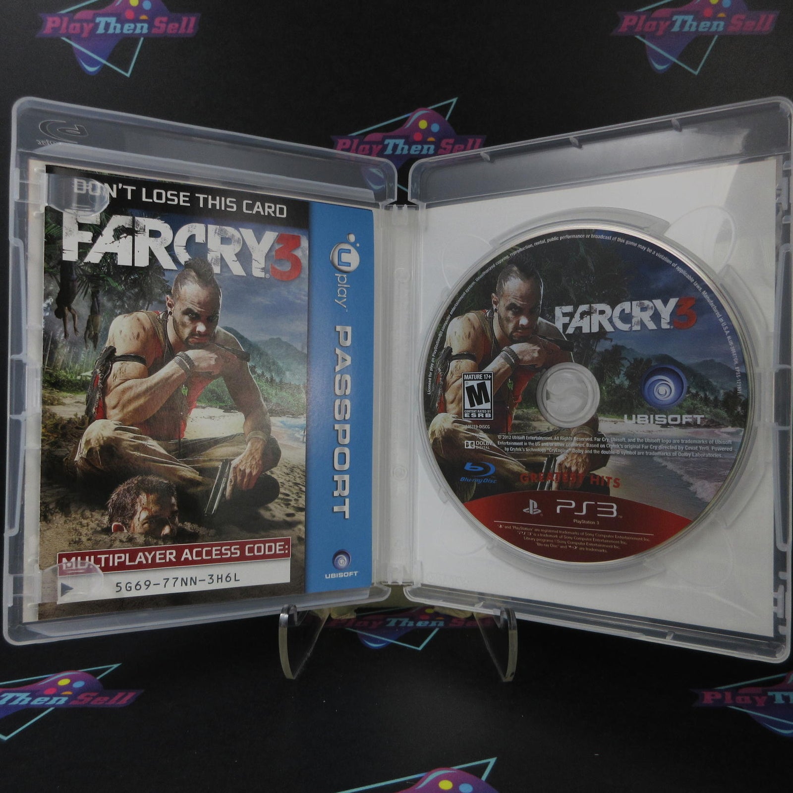 Far Cry 3 PS3 PlayStation 3 GH Complete - 1 Year Warranty EX Cond