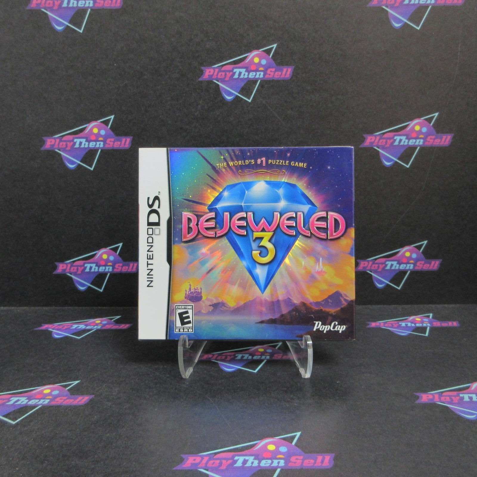 Bejeweled 3 Nintendo 3DS + Sleeve Brand New - Sealed