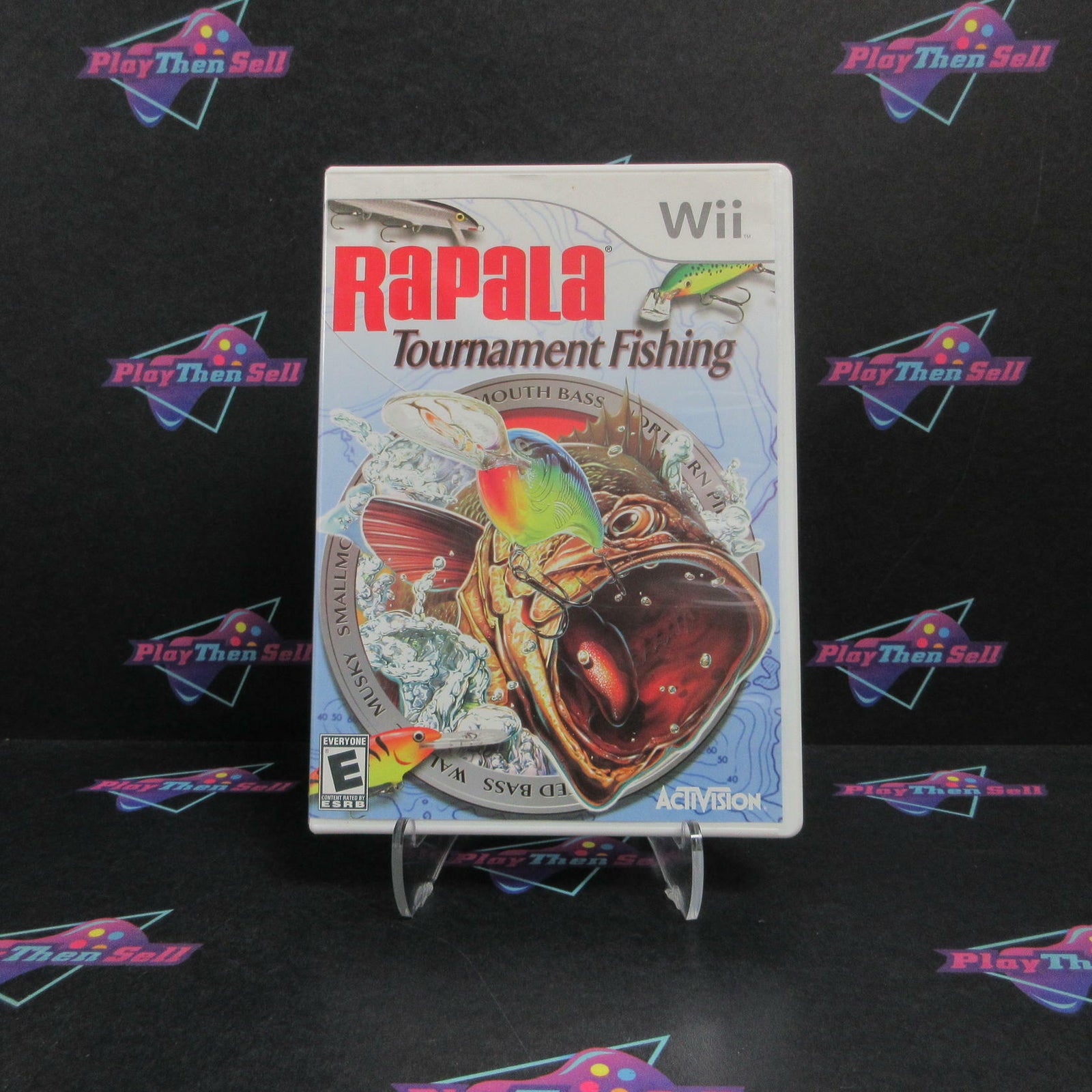 Rapala Tournament Fishing Nintendo Wii Complete - 1 Year Warranty VG