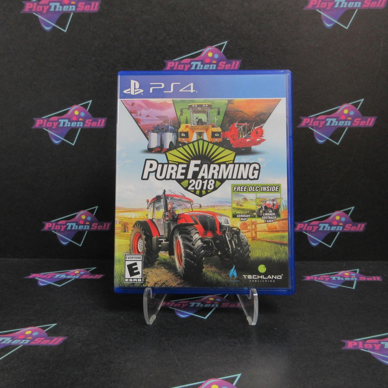 Pure Farming 2018 PS4 PlayStation 4 Complete - 1 Year Warranty EX Cond