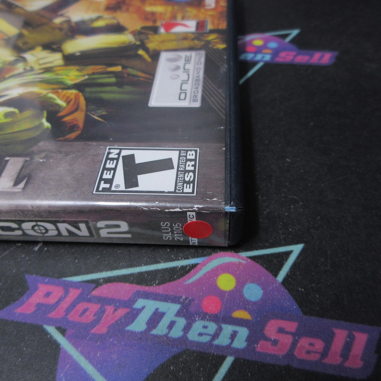 Tom Clancy's Ghost Recon 2 First Contact PS2 PlayStation 2 AD/NM - (See Pics)