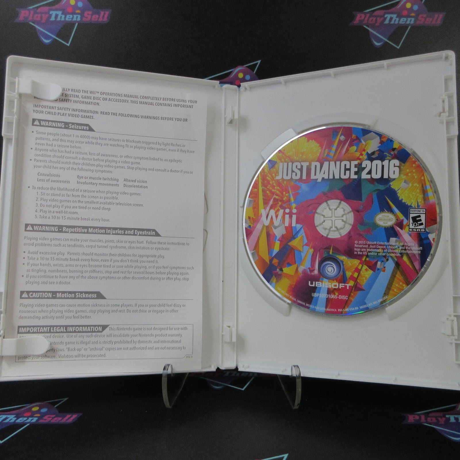 Just Dance 2016 Nintendo Wii Complete - 1 Year Warranty EX Cond