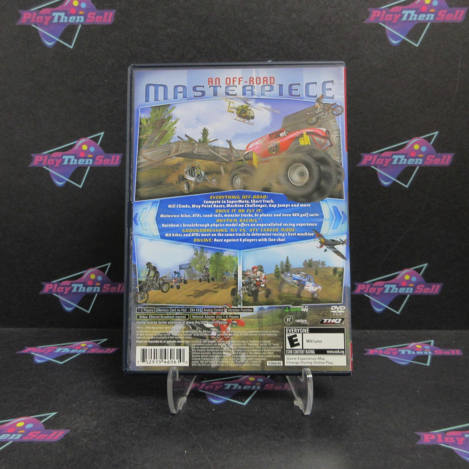 MX vs ATV Unleashed PS2 PlayStation 2 GH Complete - 1 Year Warranty EX Cond