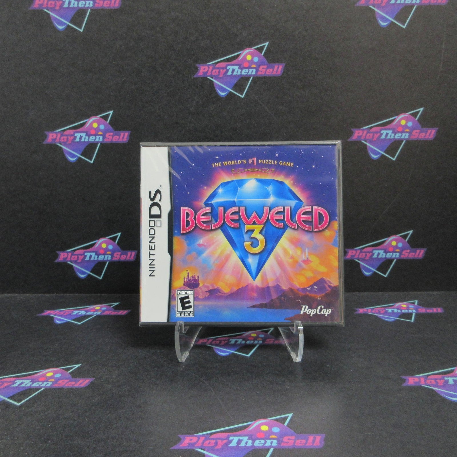 Bejeweled 3 Nintendo 3DS + Sleeve Brand New - Sealed