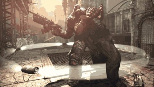 Gears of War Triple Pack Xbox 360 + Insert Complete - 1 Year Warranty EX Cond