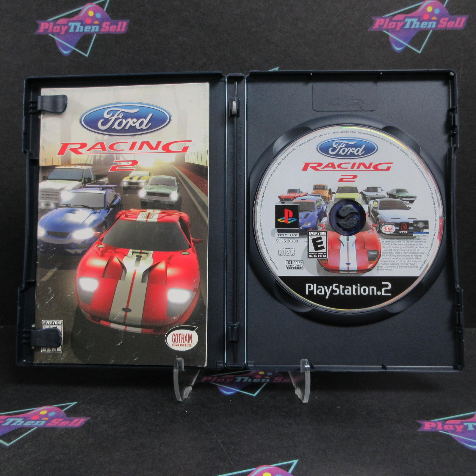 Ford Racing 2 PS2 PlayStation 2 + Reg Card Complete - (See Pics)