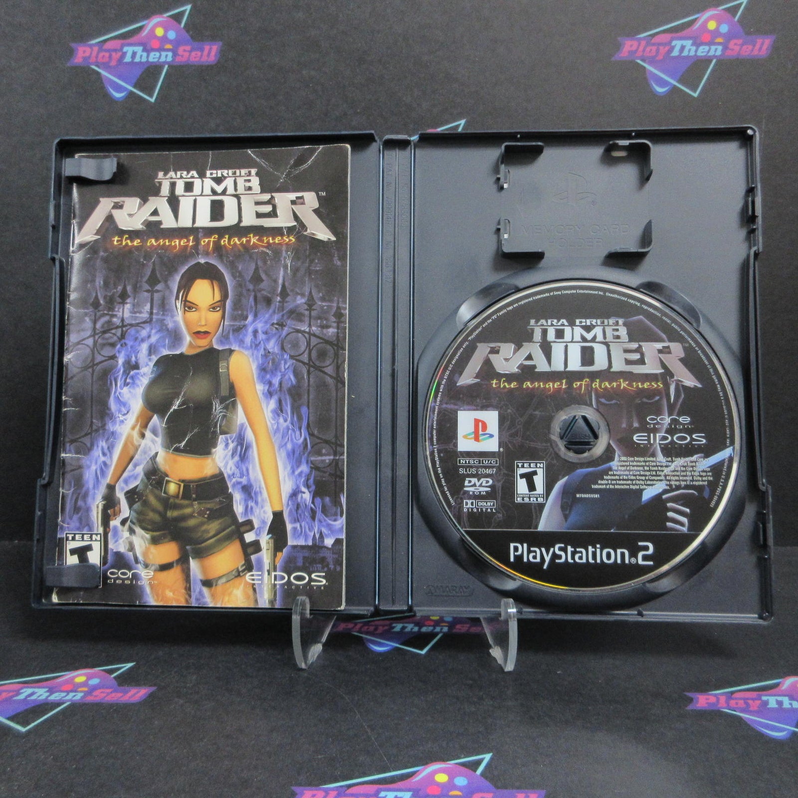 Tomb Raider The Angel Of Darkness PS2 PlayStation 2 AD/MD Complete CIB  - (See..