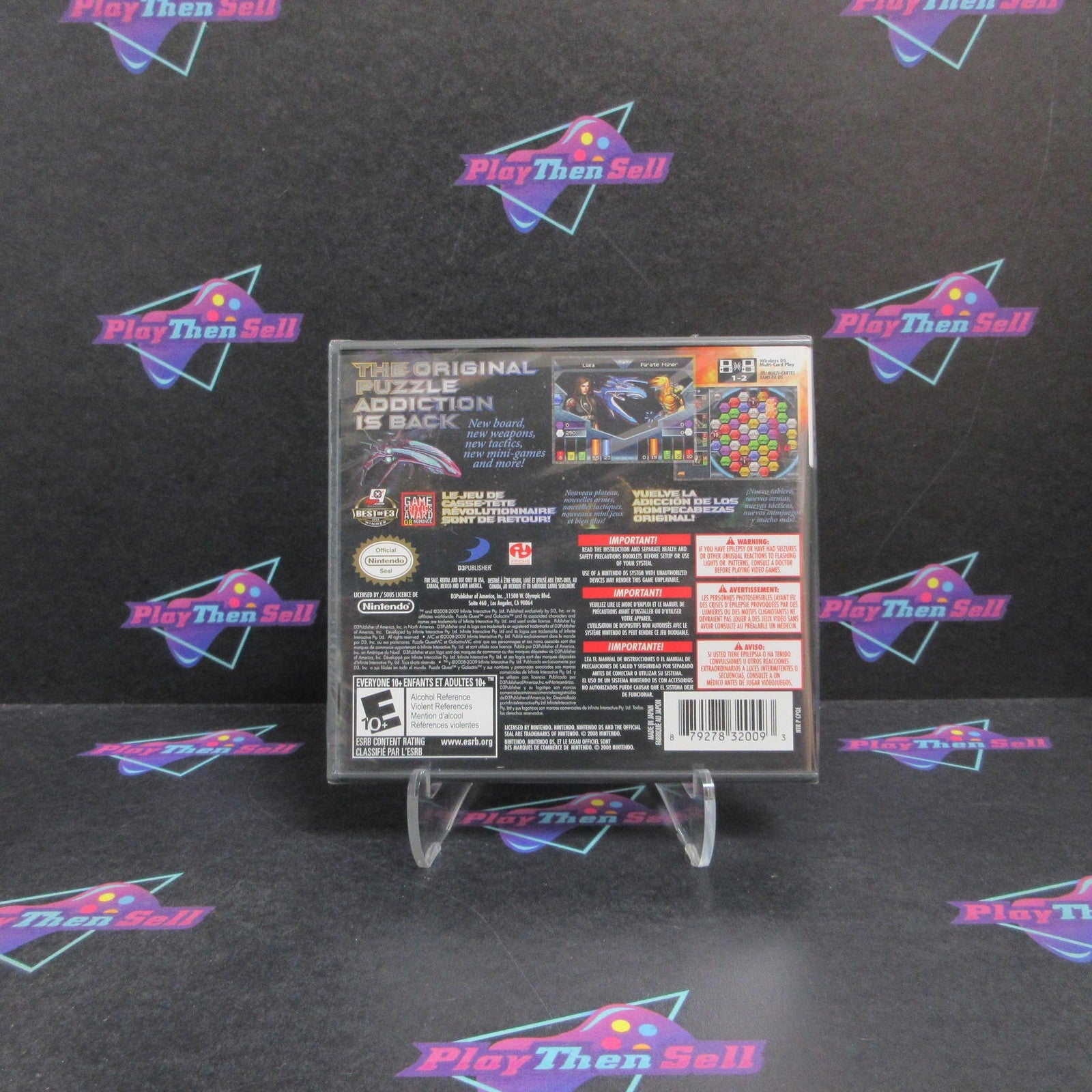 Puzzle Quest Galactrix Nintendo DS Brand New - Sealed