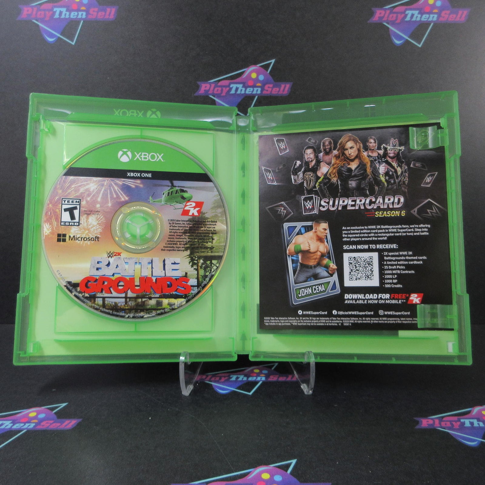 WWE 2K Battlegrounds Xbox One Complete - 1 Year Warranty EX Cond